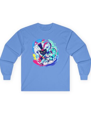 Helluva Boss Ozzie & Fizz Micro Ribbed Unisex Ultra Cotton Long Sleeve Tee