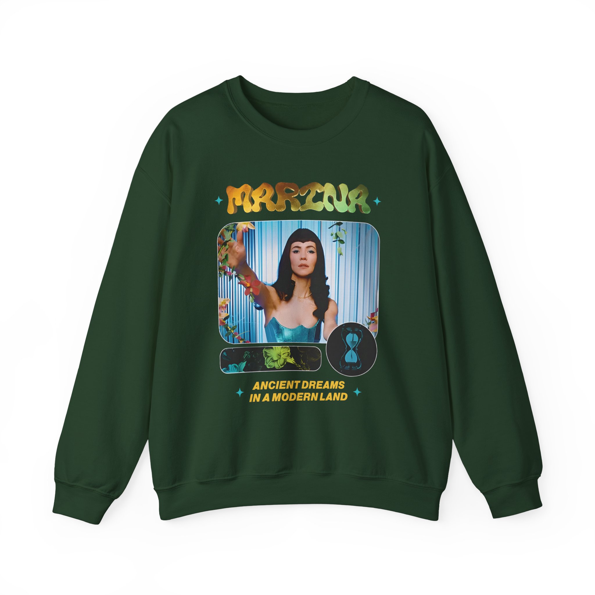 Marina Dreams Frame Unisex Heavy Blendâ„¢ Crewneck Sweatshirt