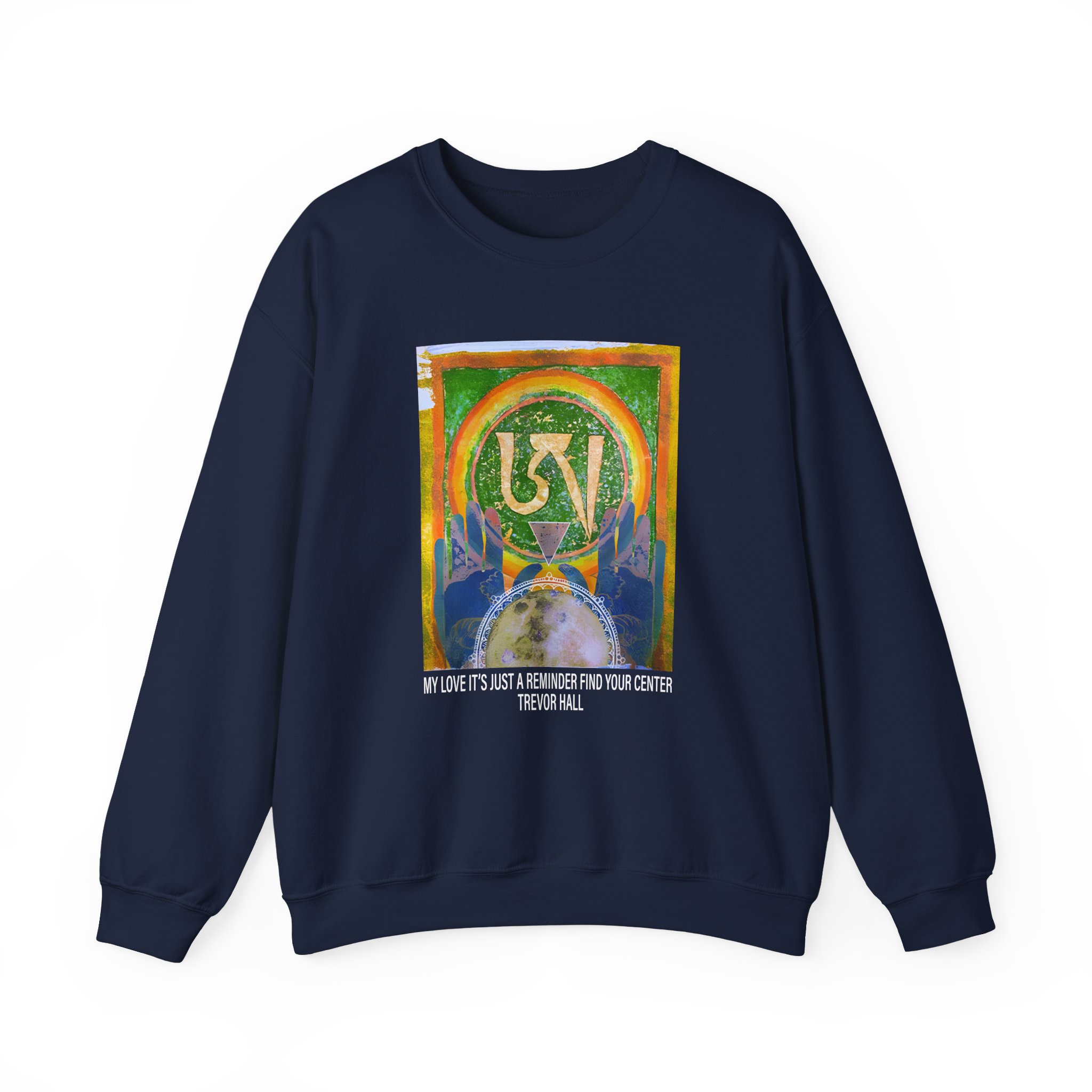 Trevor Hall Reminder Unisex Heavy Blendâ„¢ Crewneck Sweatshirt