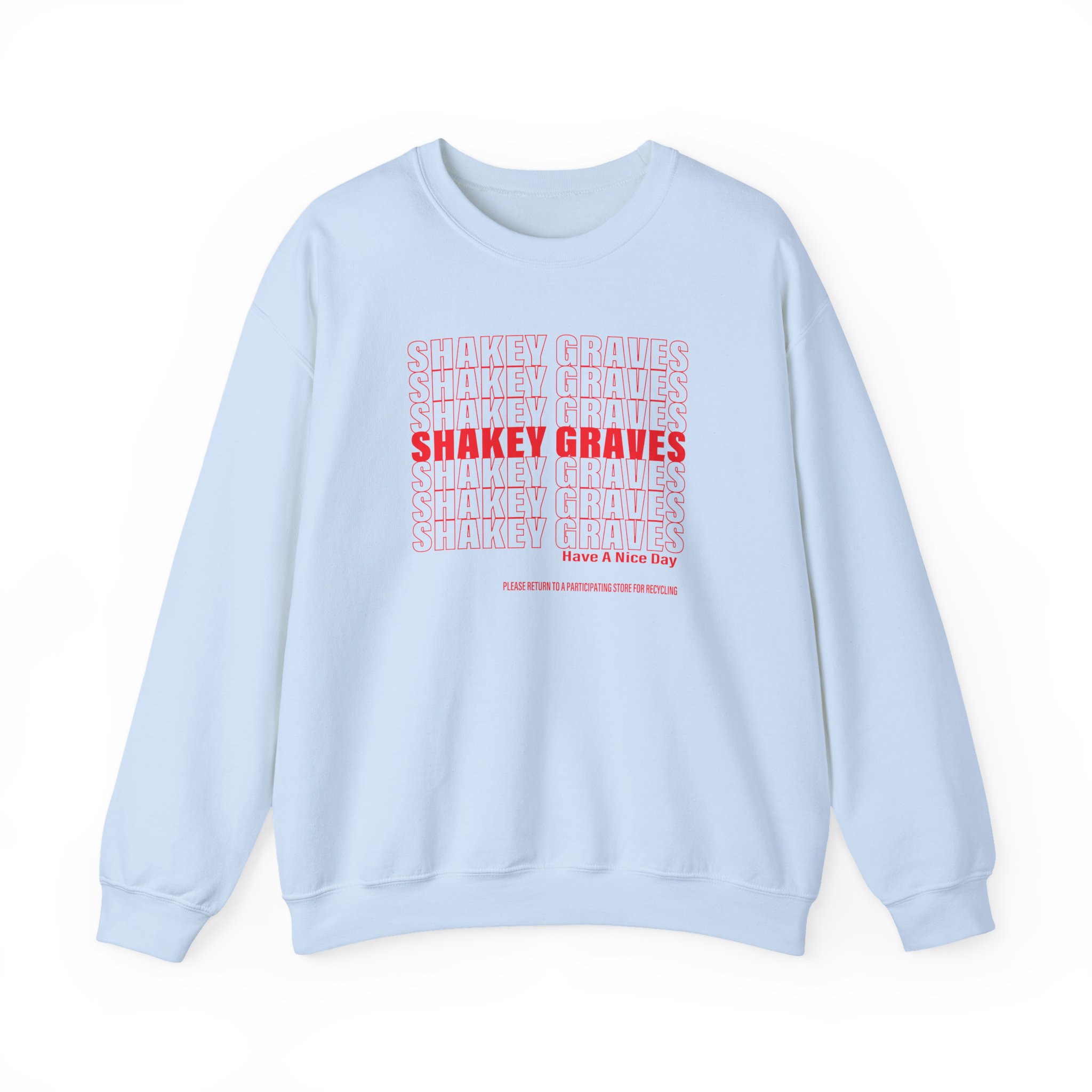 Shakey Graves Thank You Unisex Heavy Blendâ„¢ Crewneck Sweatshirt