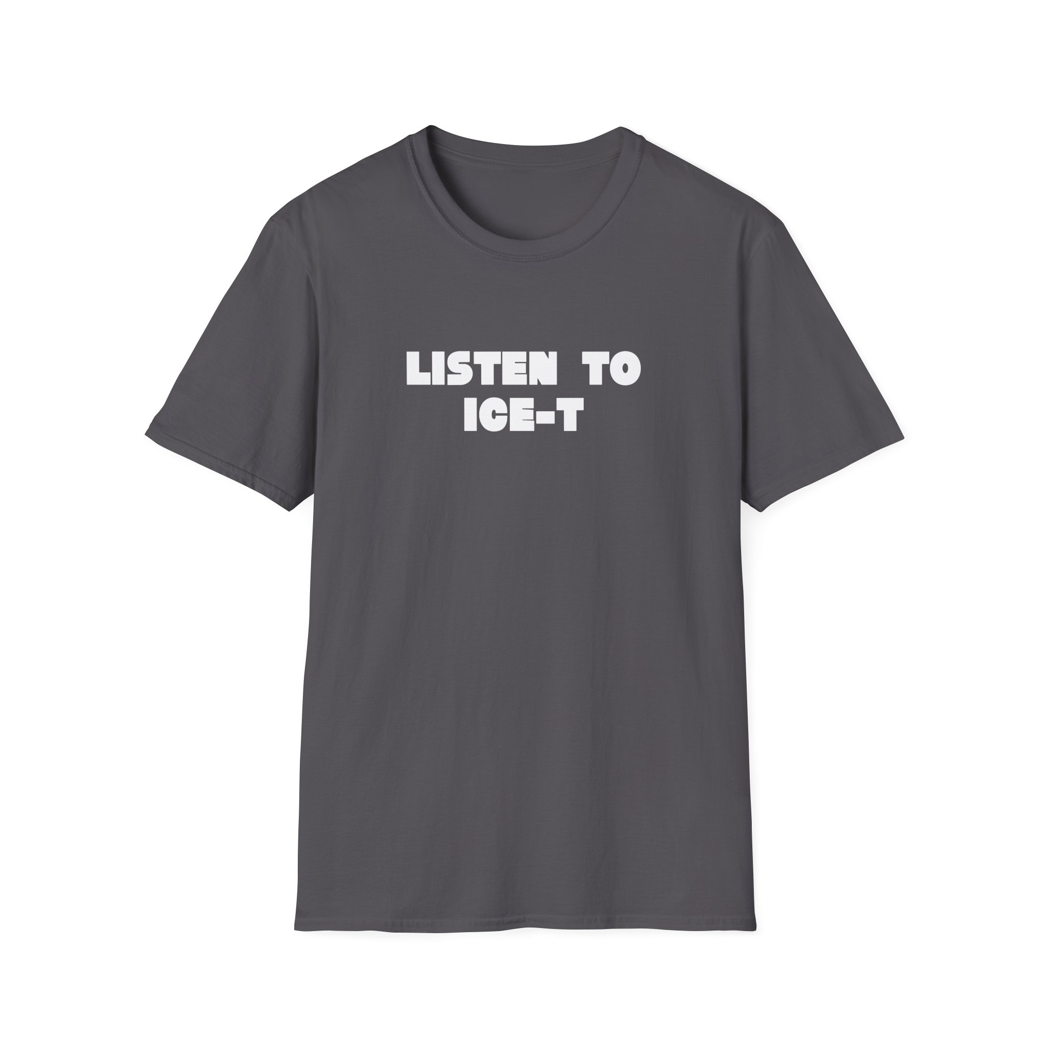 Ice-t Listen To Unisex Softstyle T-Shirt