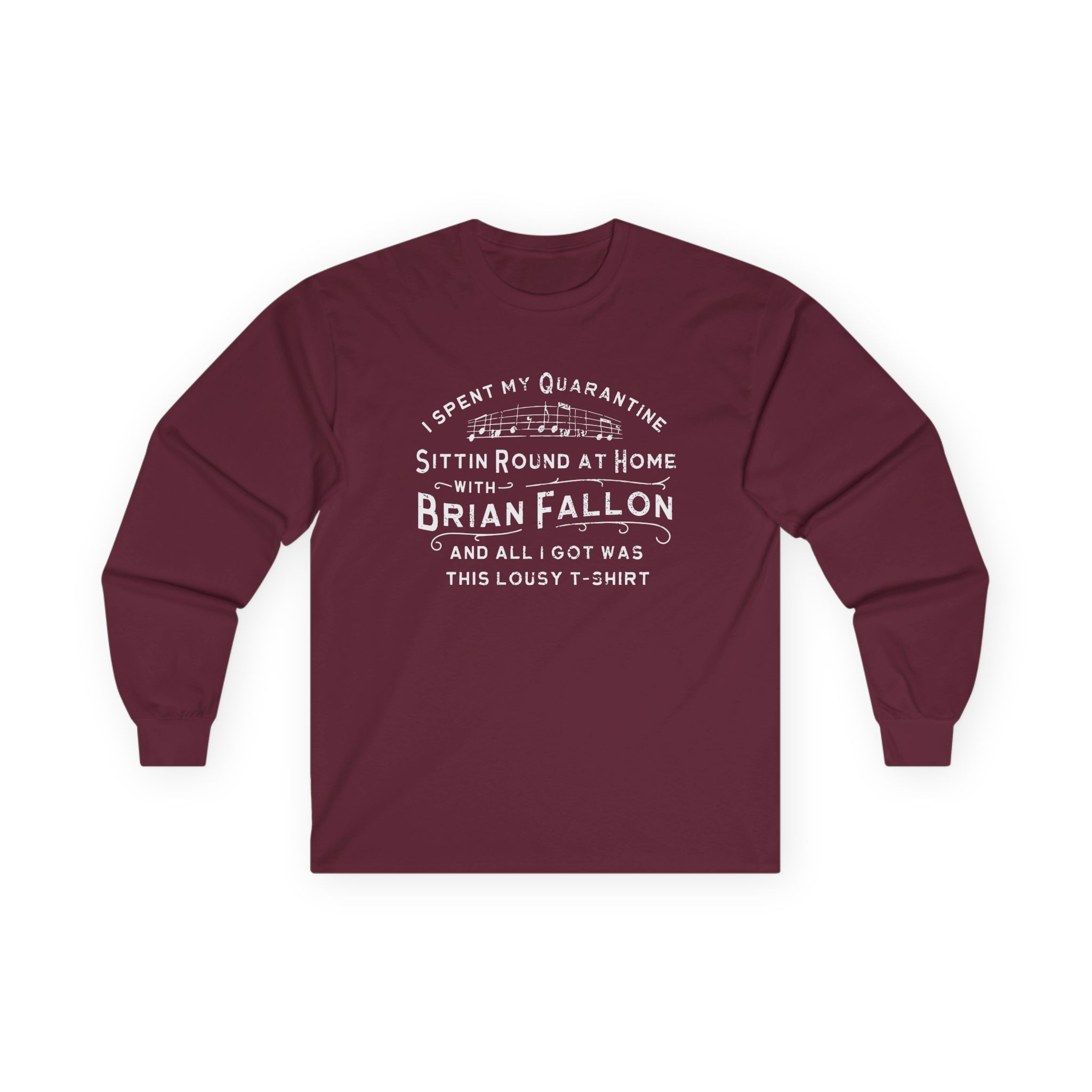 Brian Fallon Sittin Round Unisex Ultra Cotton Long Sleeve Tee