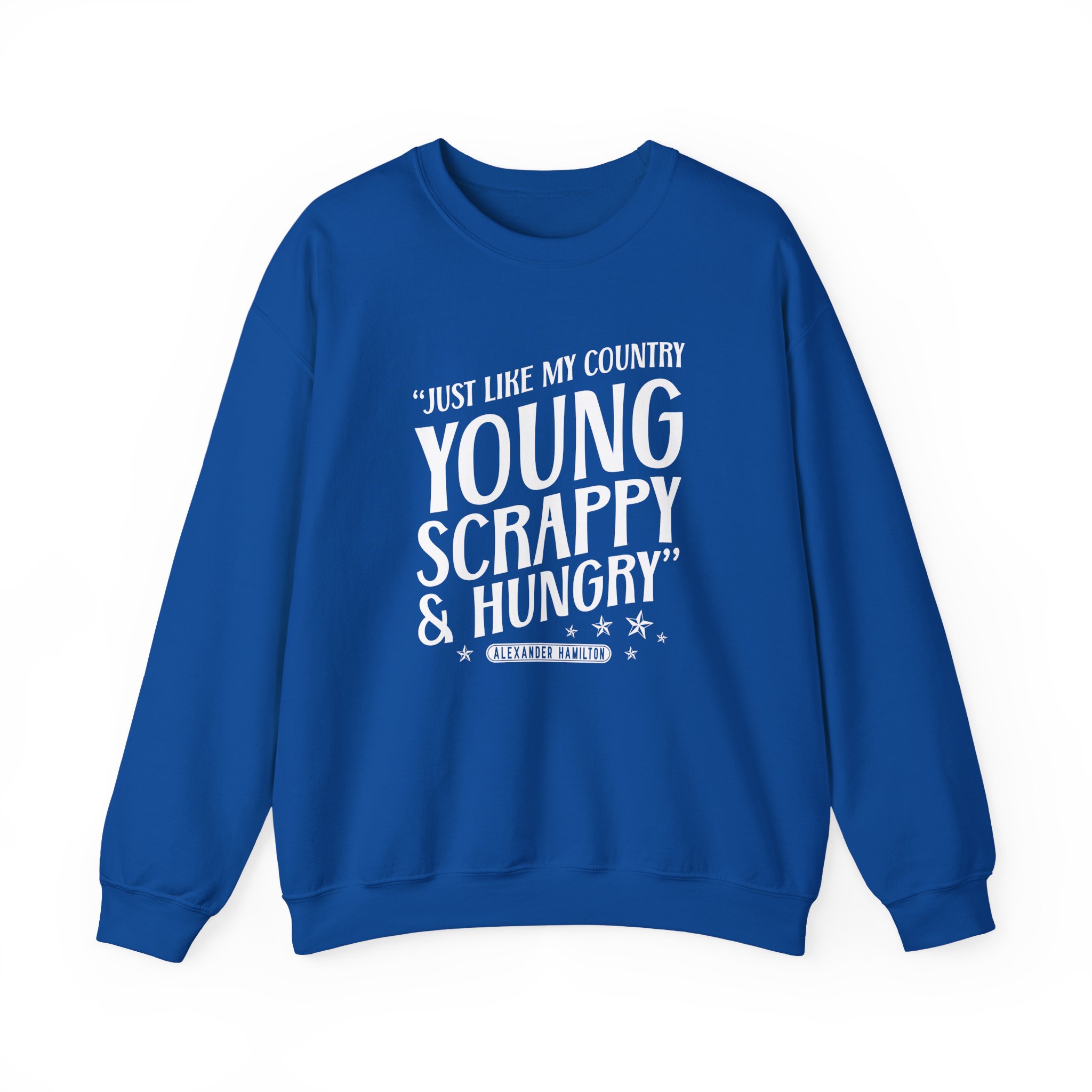 Hamilton Young and Scrappy Unisex Heavy Blendâ„¢ Crewneck Sweatshirt