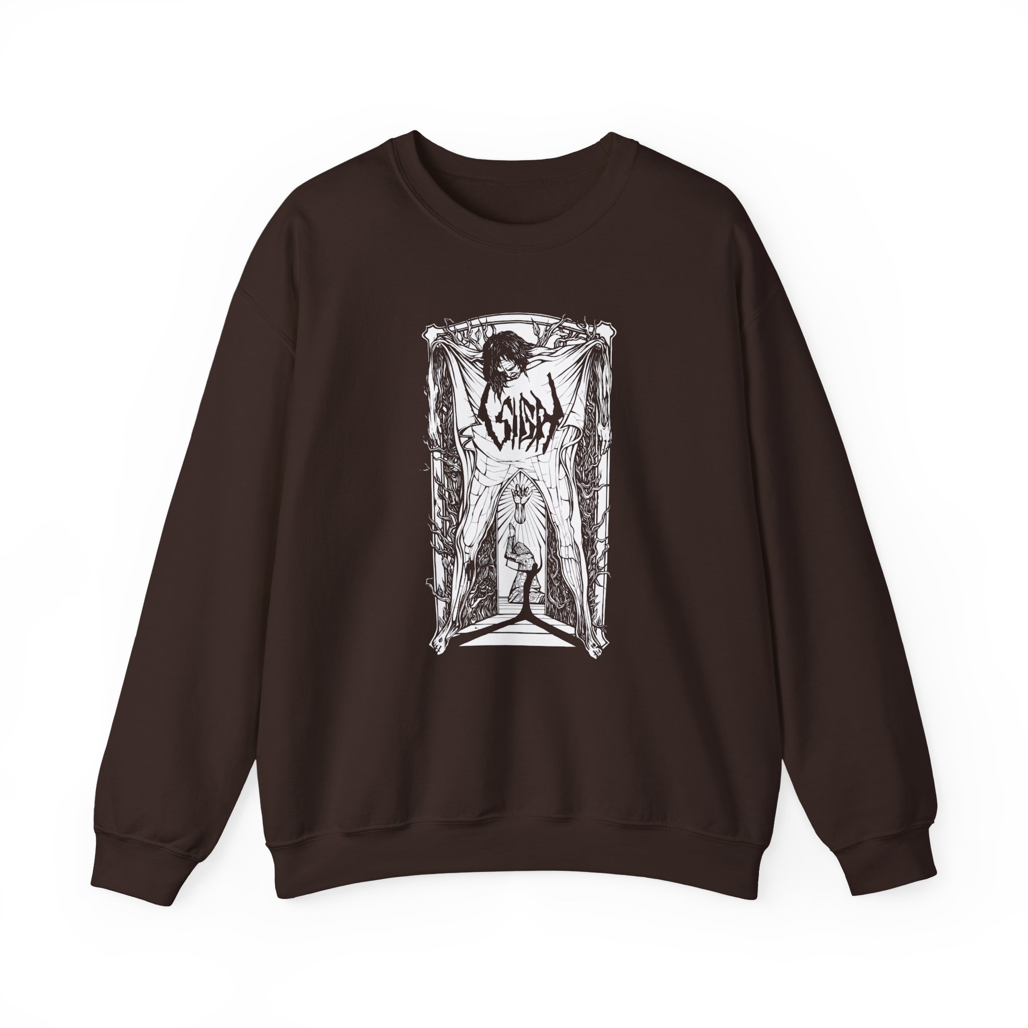 Sigh Cost B&w Unisex Heavy Blendâ„¢ Crewneck Sweatshirt