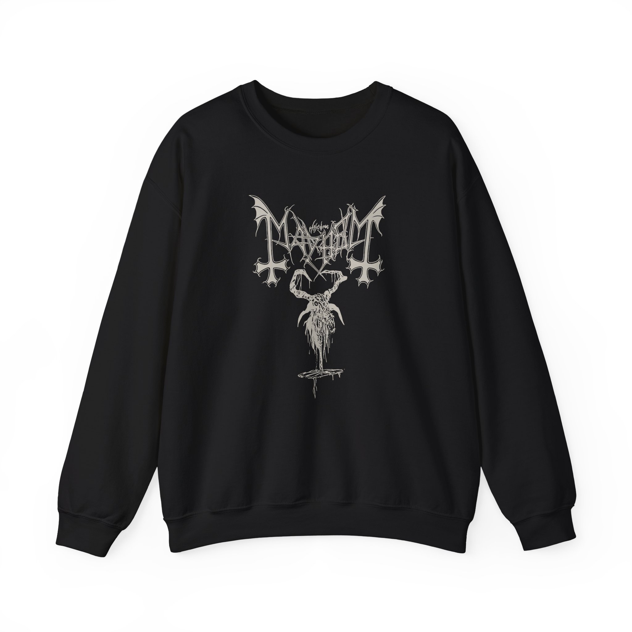 Mayhem Goat Unisex Heavy Blendâ„¢ Crewneck Sweatshirt