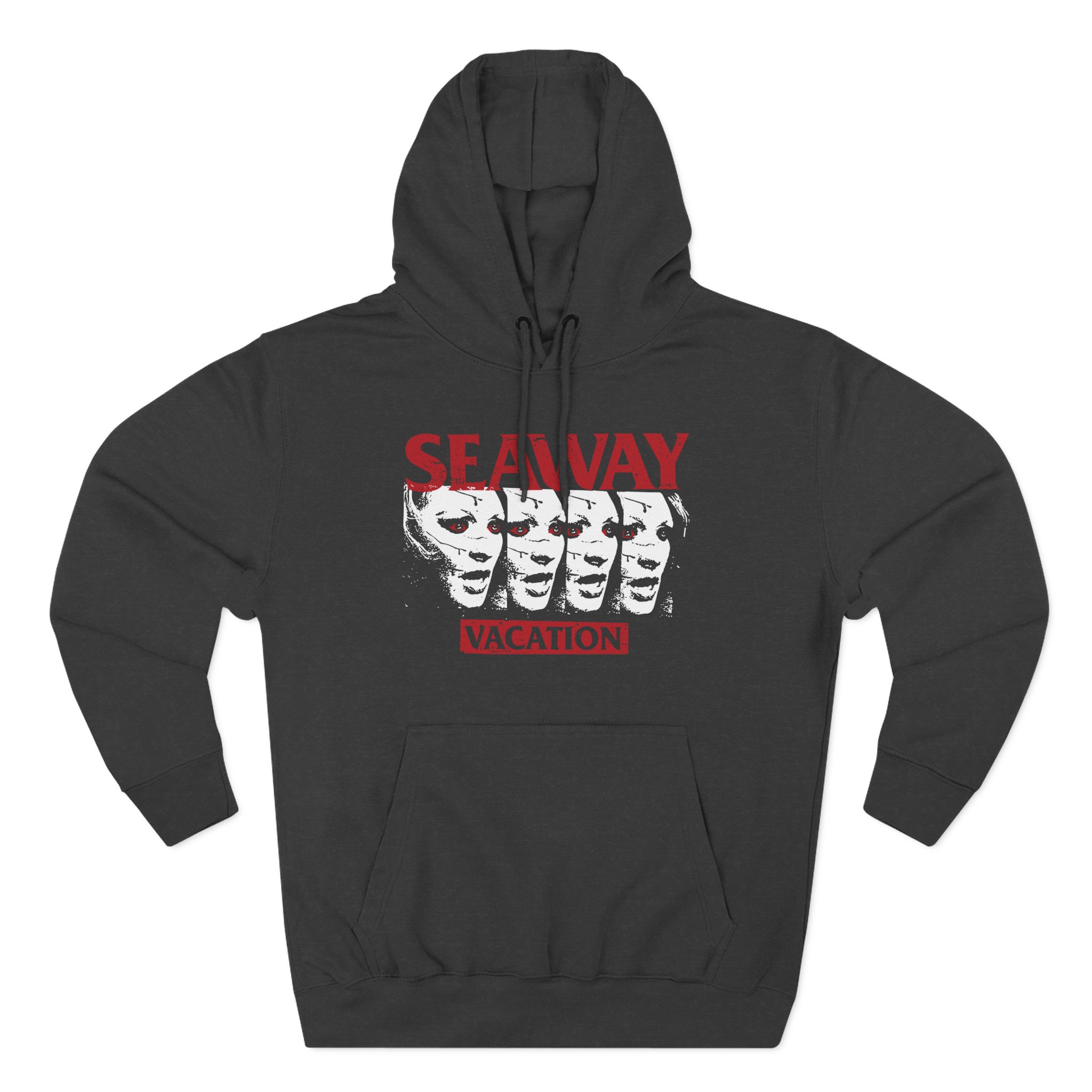 Seaway Vacation Face Three-Panel Fleece Hoodie