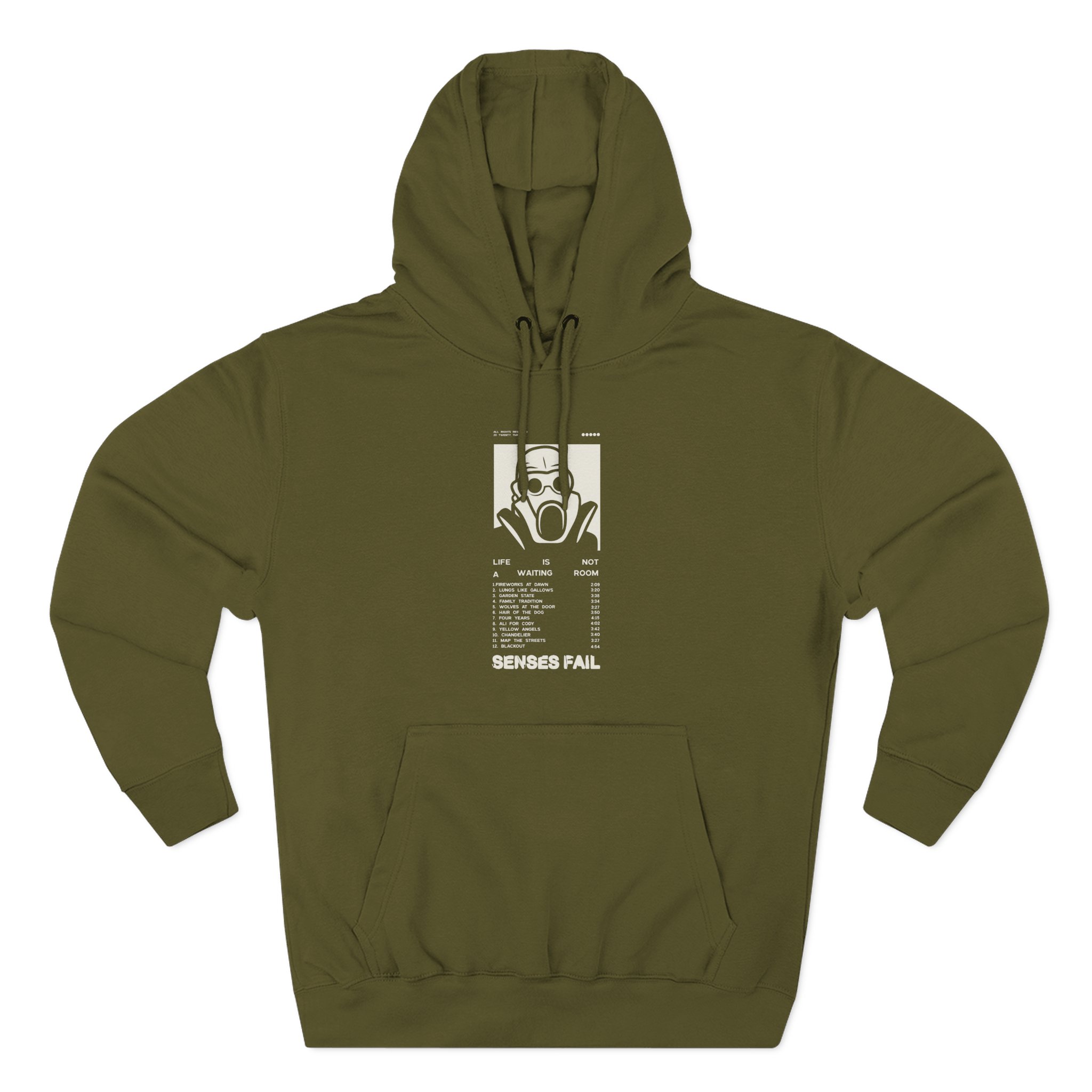 Senses Fail Linawr Tour Three-Panel Fleece Hoodie