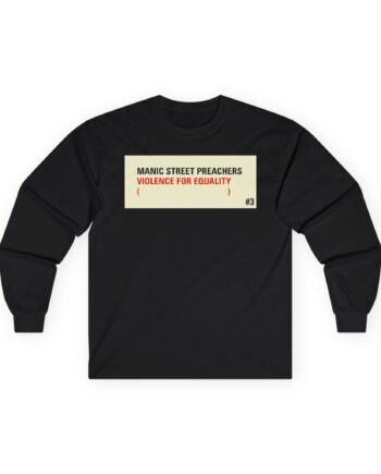 Manic Street Preachers Unisex Ultra Cotton Long Sleeve Tee