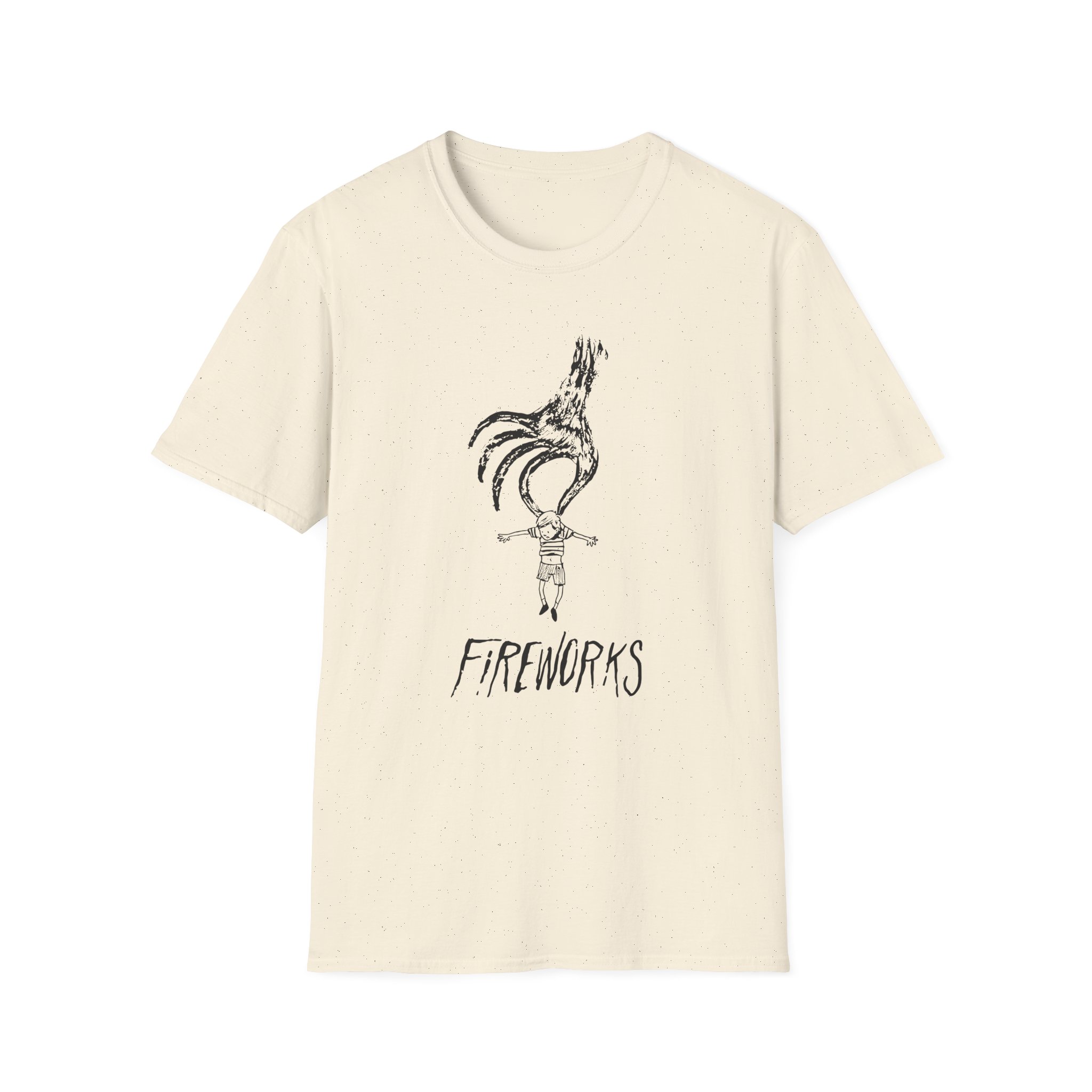 Fireworks Hand Unisex Softstyle T-Shirt