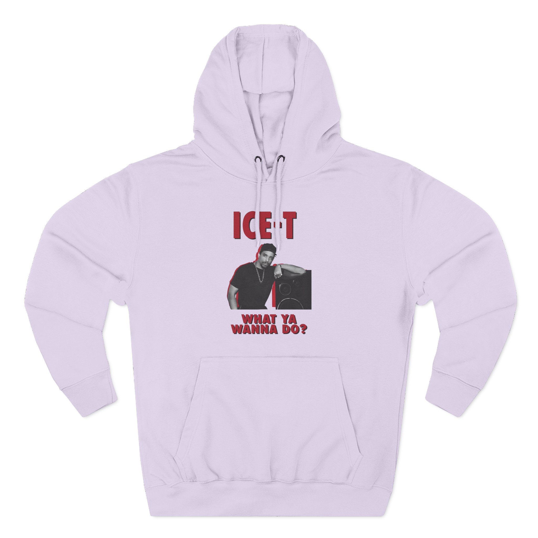 Ice-t What Ya Wanna Do Three-Panel Fleece Hoodie