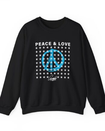 Ringo Starr Peace & Love Stars Unisex Heavy Blend™ Crewneck Sweatshirt