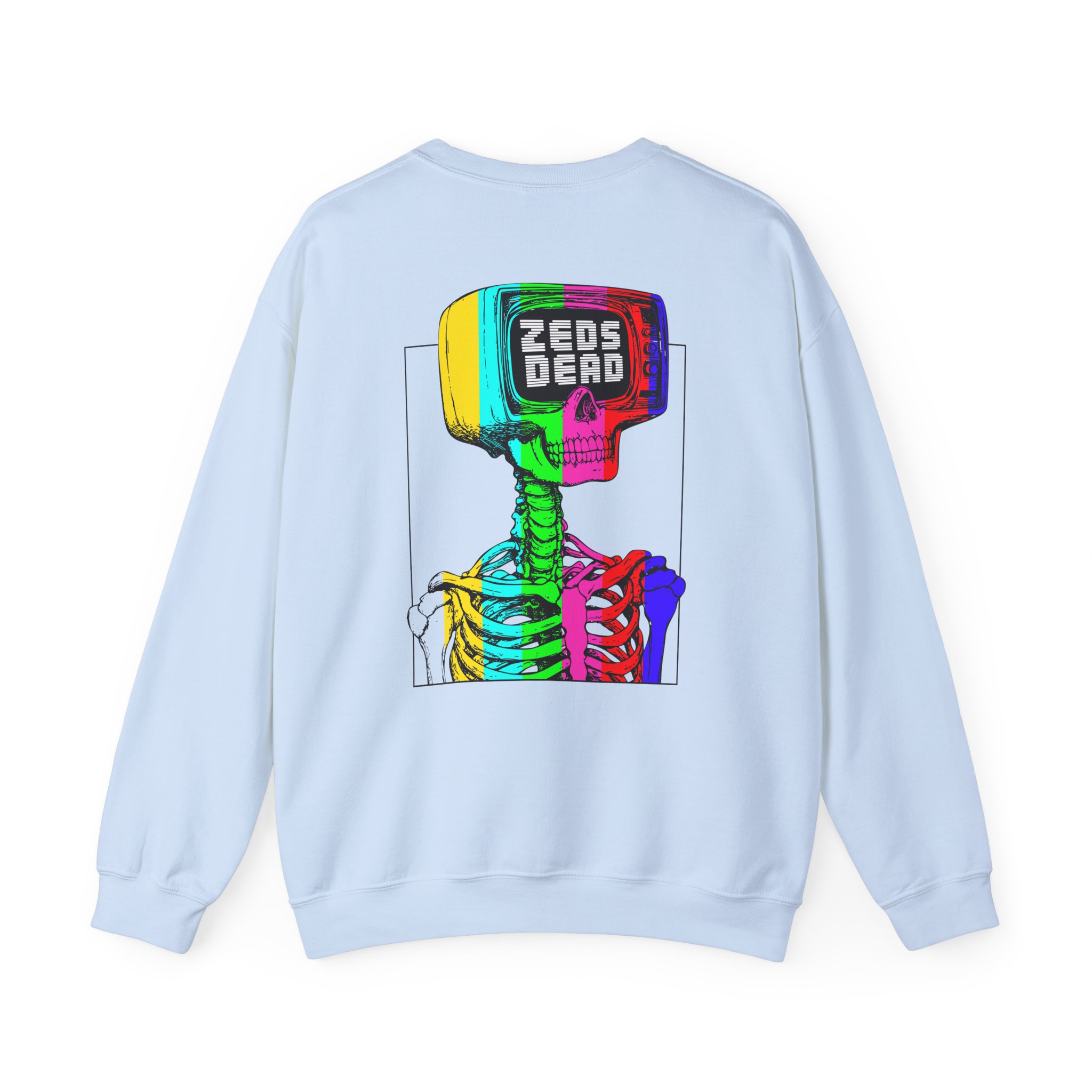 Zeds Dead Test Pattern Unisex Heavy Blendâ„¢ Crewneck Sweatshirt