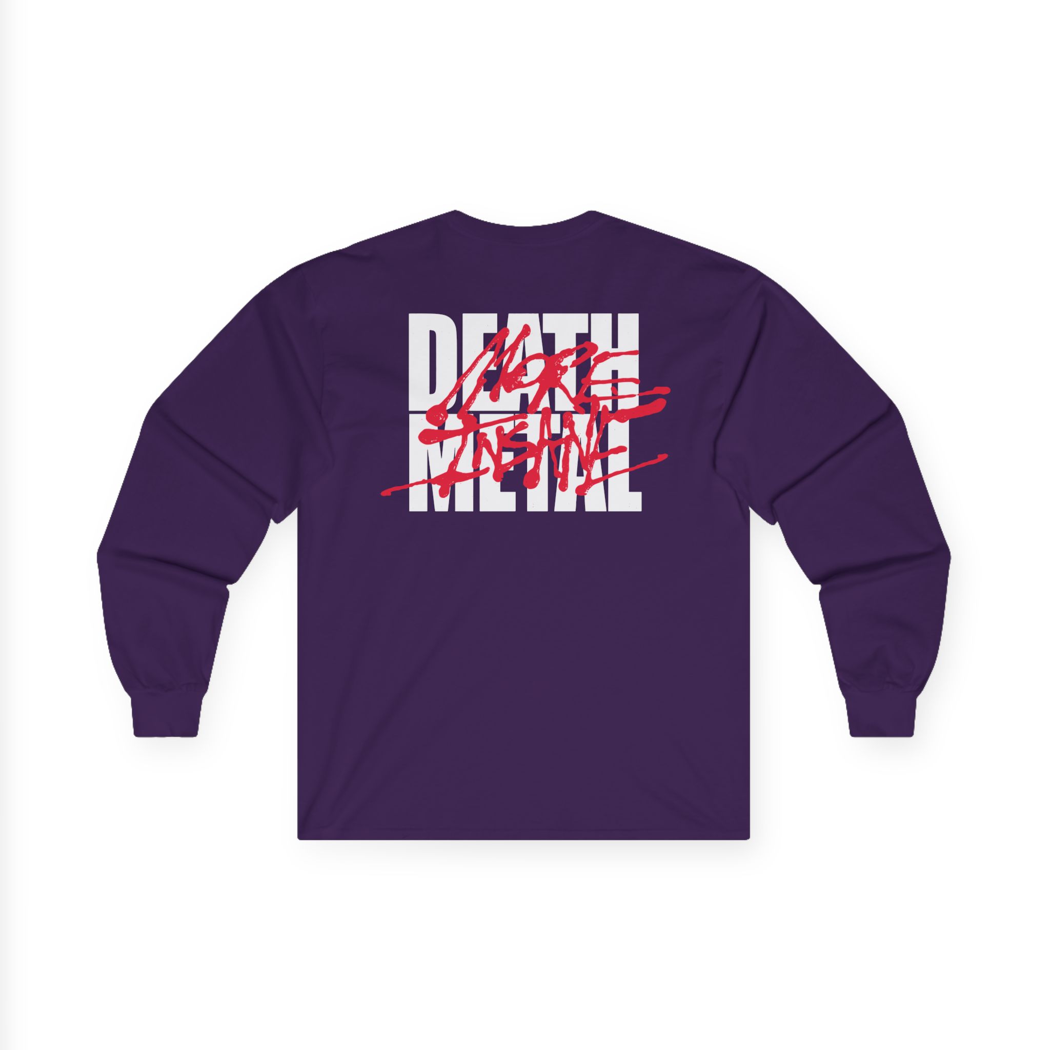 Undeath More Insane Death Unisex Ultra Cotton Long Sleeve Tee