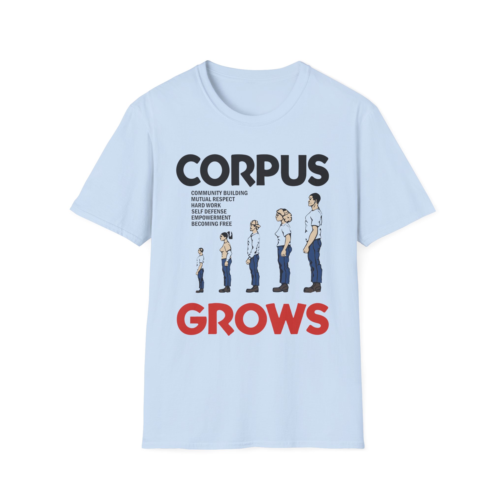 Show Me the Body Corpus Grows Unisex Softstyle T-Shirt