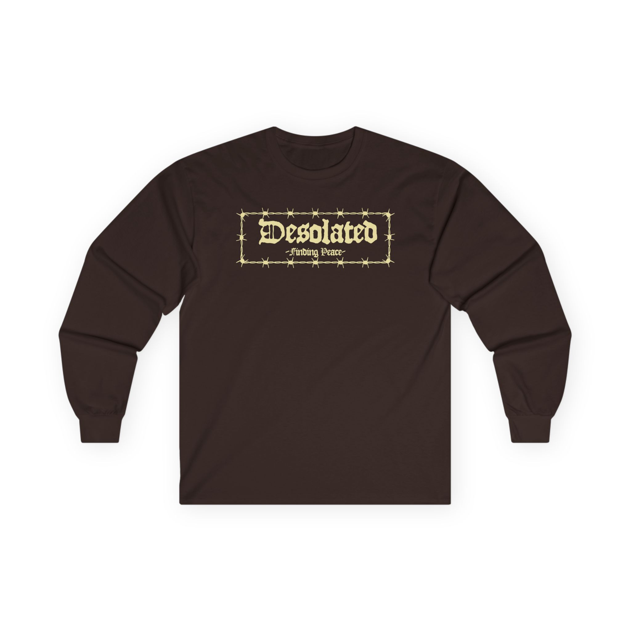 Desolated Finding Peace Unisex Ultra Cotton Long Sleeve Tee