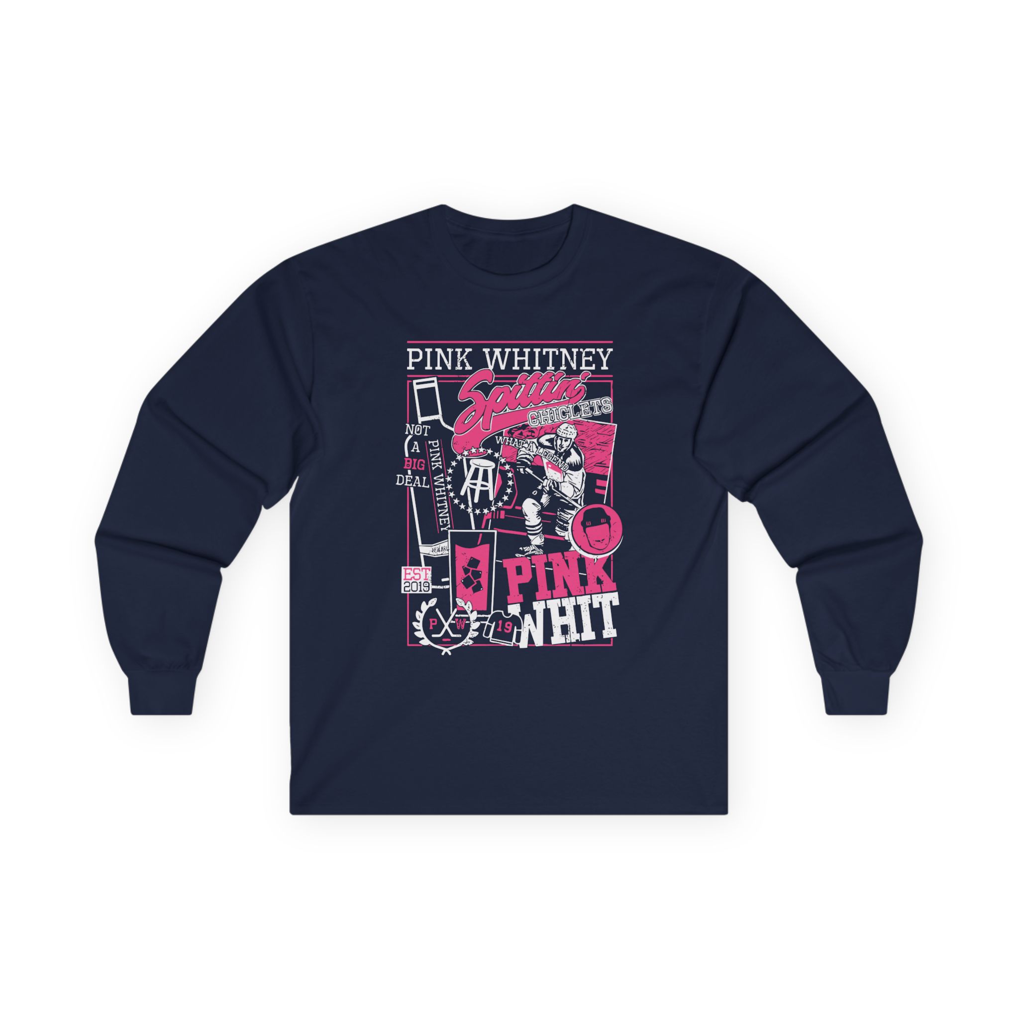Spittin Chiclets Pink Whitney Unisex Ultra Cotton Long Sleeve Tee