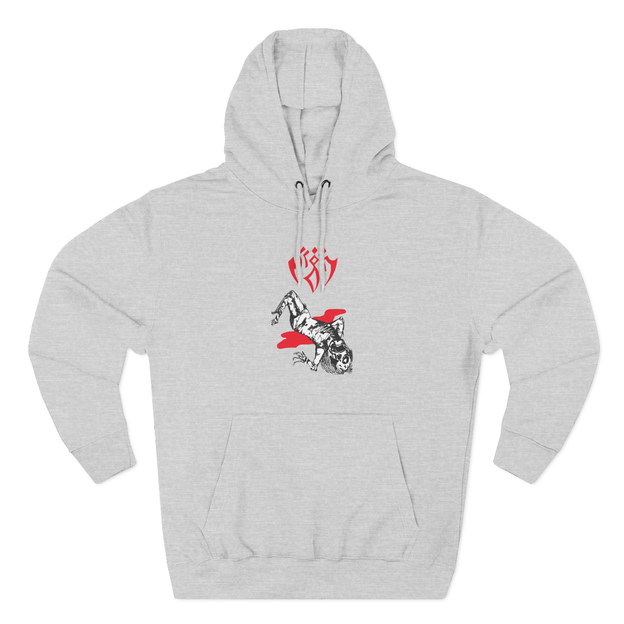 Sigh Tragedies Three-Panel Fleece Hoodie