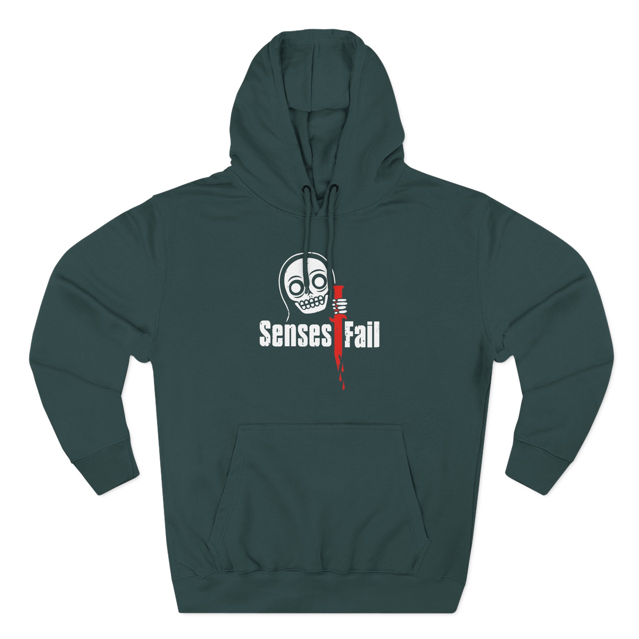 Senses Fail Knife Three-Panel Fleece Hoodie