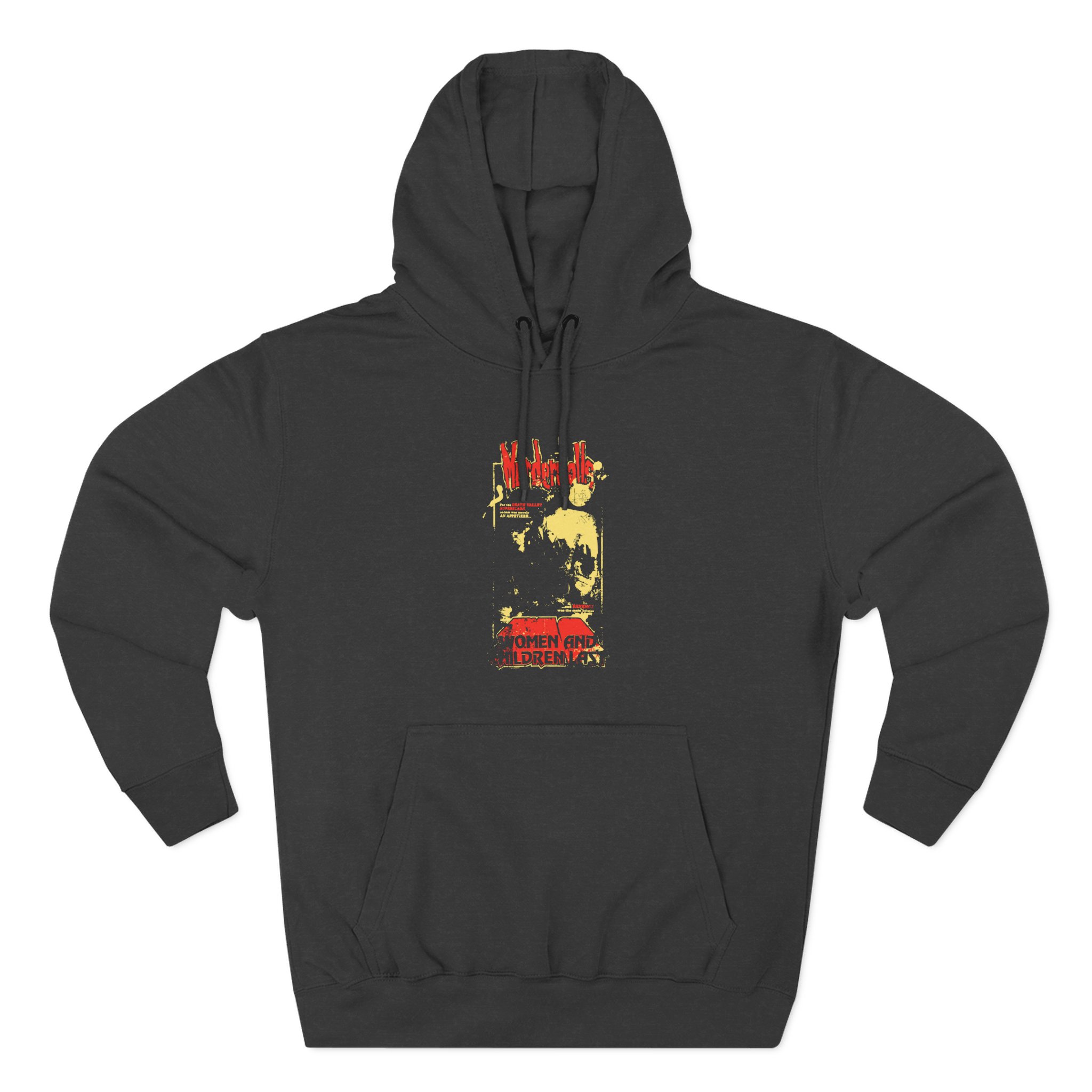 Murderdolls 80's Horror Poster Three-Panel Fleece Hoodie