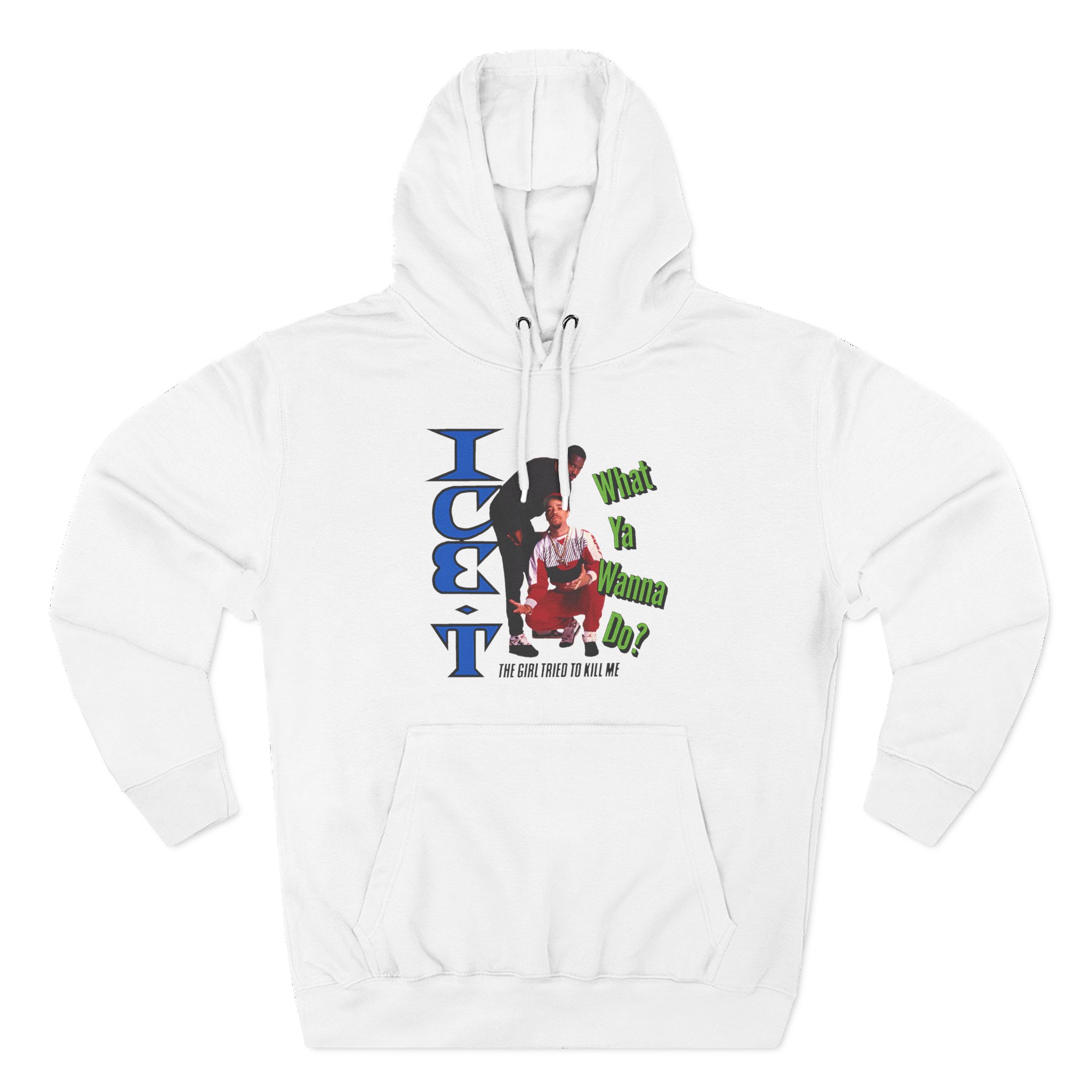 Ice-t What Ya Wanna Do Three-Panel Fleece Hoodie
