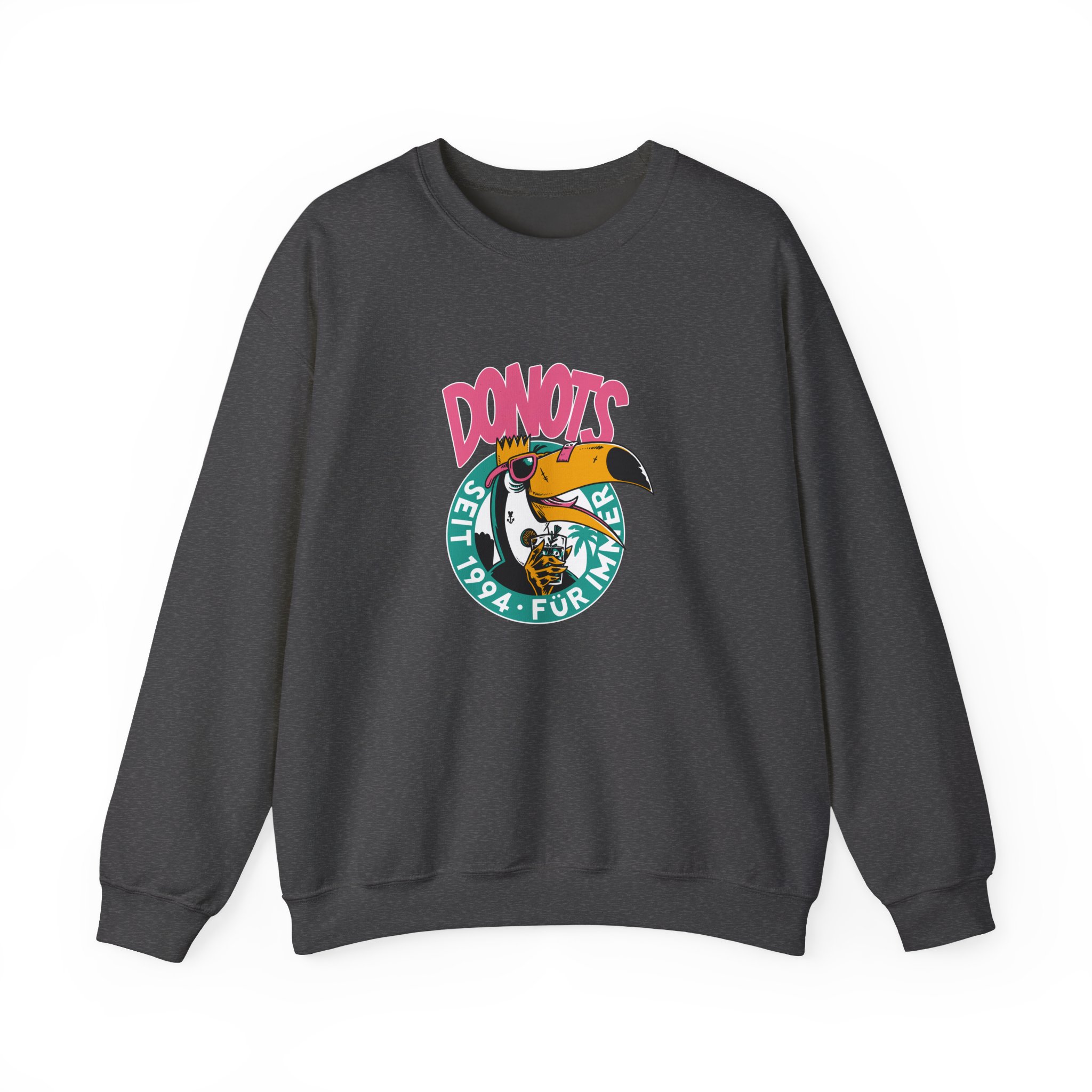 Donots Toucan Unisex Heavy Blendâ„¢ Crewneck Sweatshirt