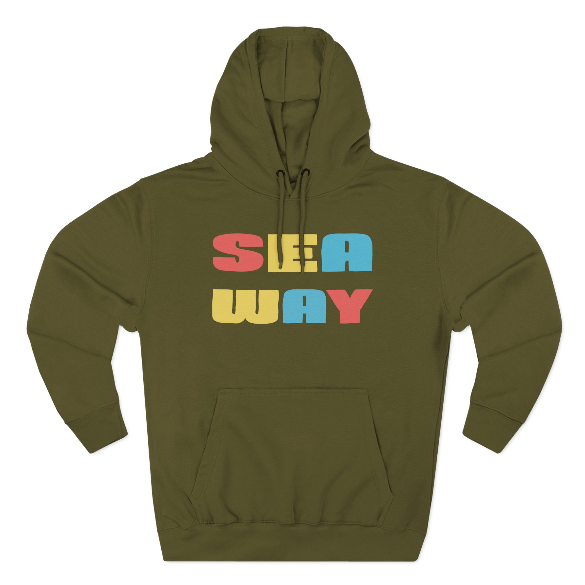 Seaway Three-Panel Fleece Hoodie