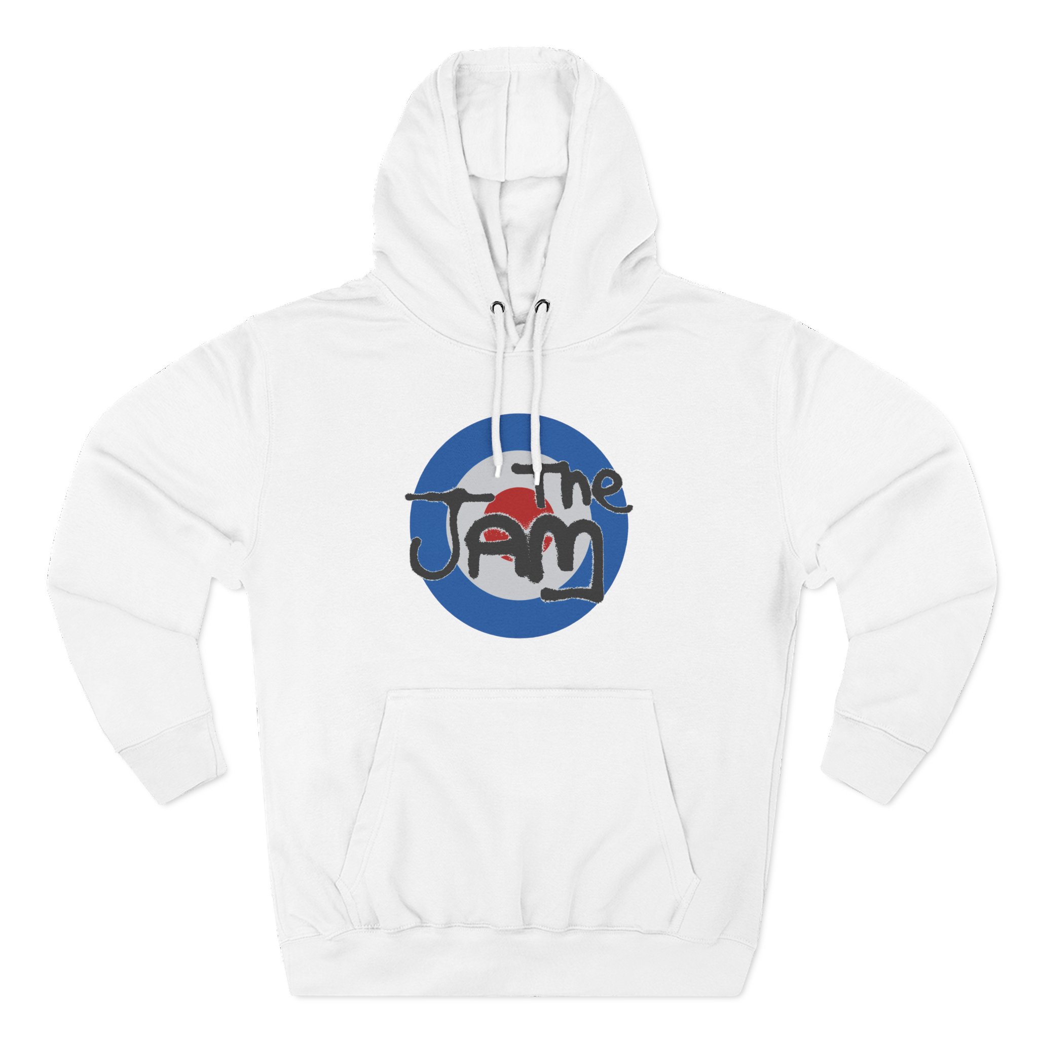 TJ Spray Target Logo Three-Panel Fleece Hoodie