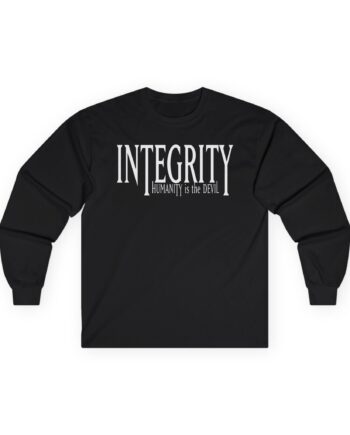 Integrity Humanity Is The Devil Unisex Ultra Cotton Long Sleeve Tee