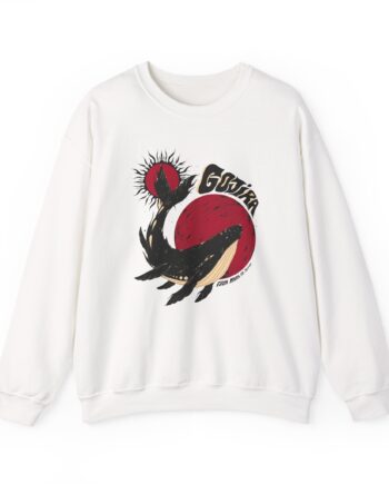 Gojira Whale Unisex Heavy Blend™ Crewneck Sweatshirt