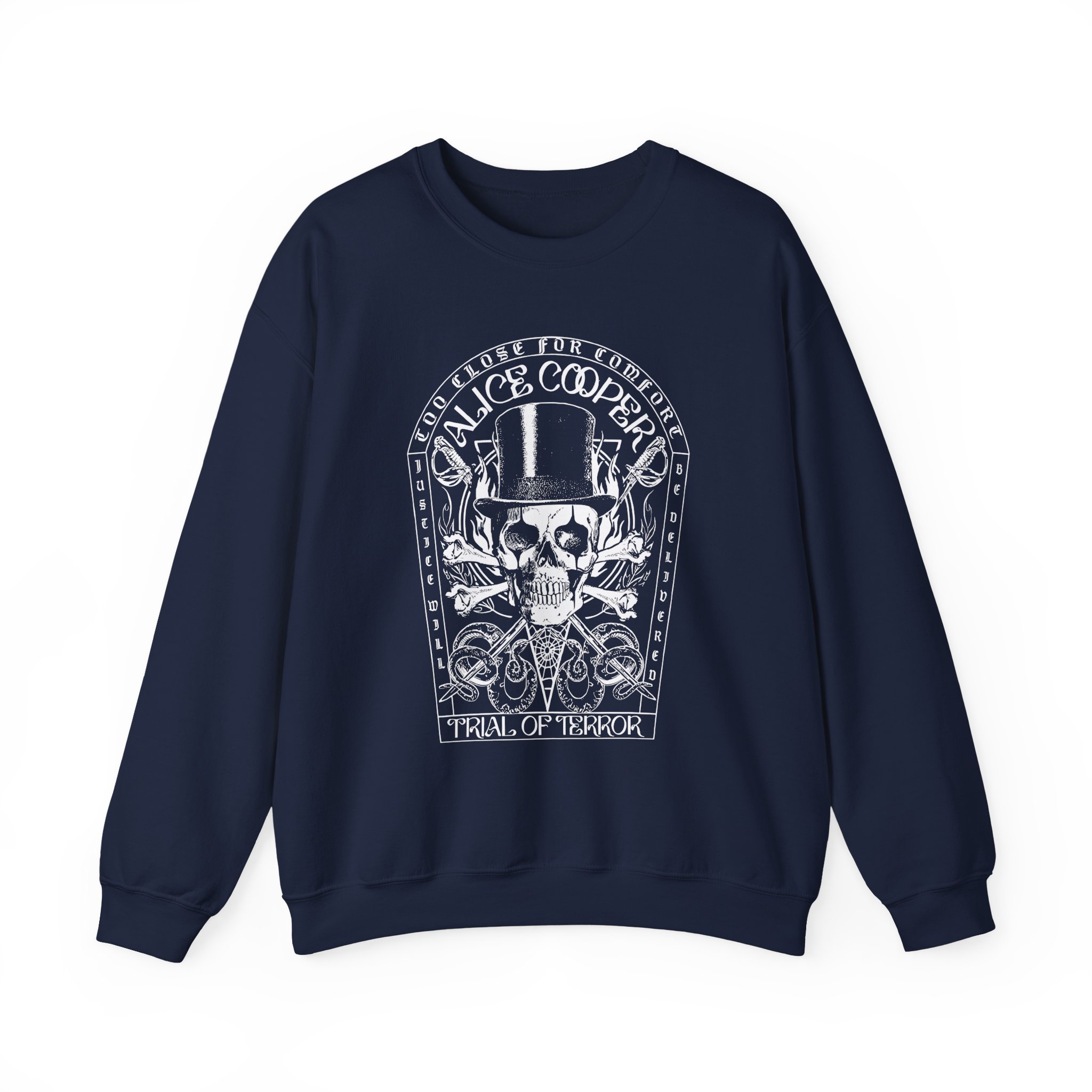 Alice Cooper Trial of Terror Unisex Heavy Blendâ„¢ Crewneck Sweatshirt
