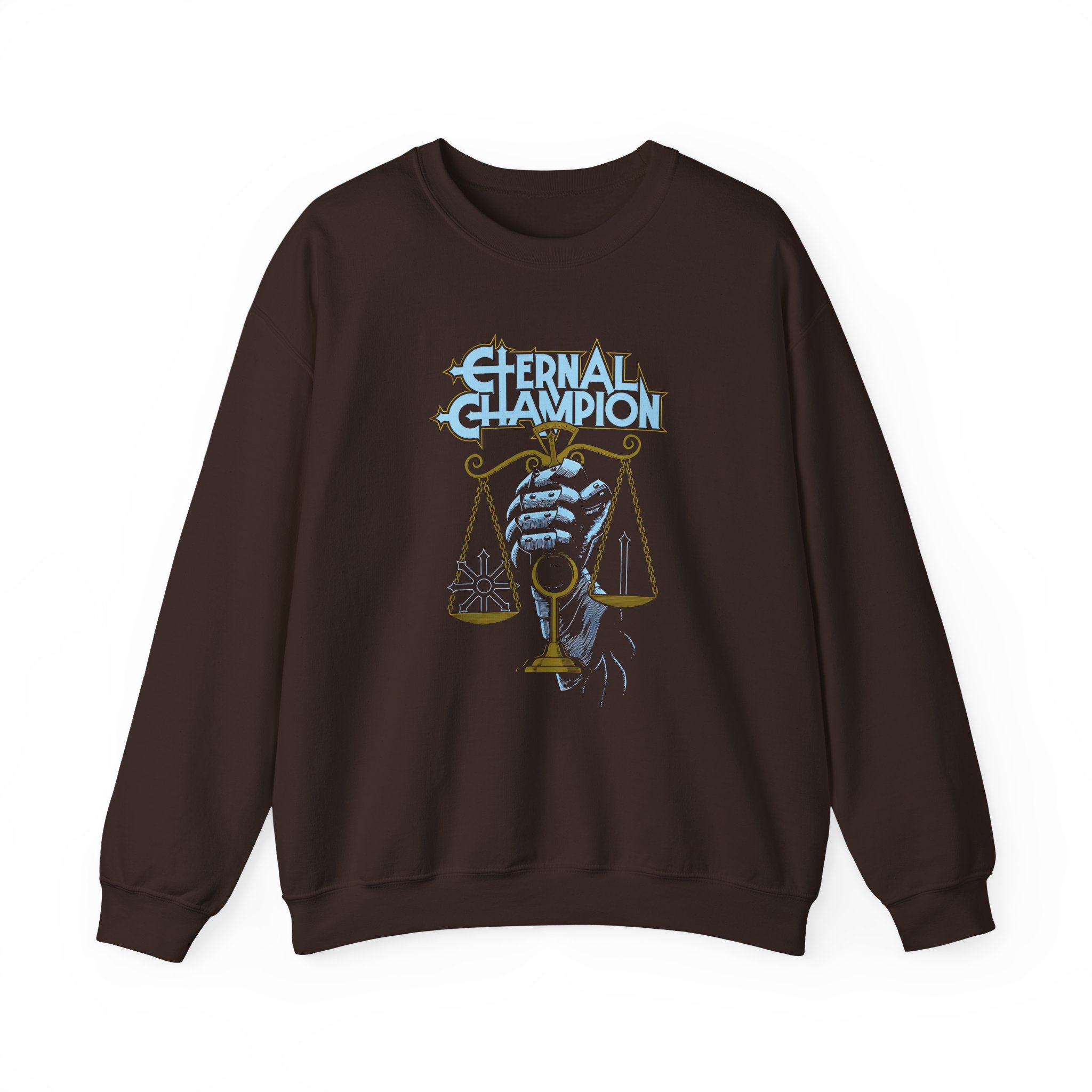 Eternal Champion Cosmic Balance Unisex Heavy Blendâ„¢ Crewneck Sweatshirt