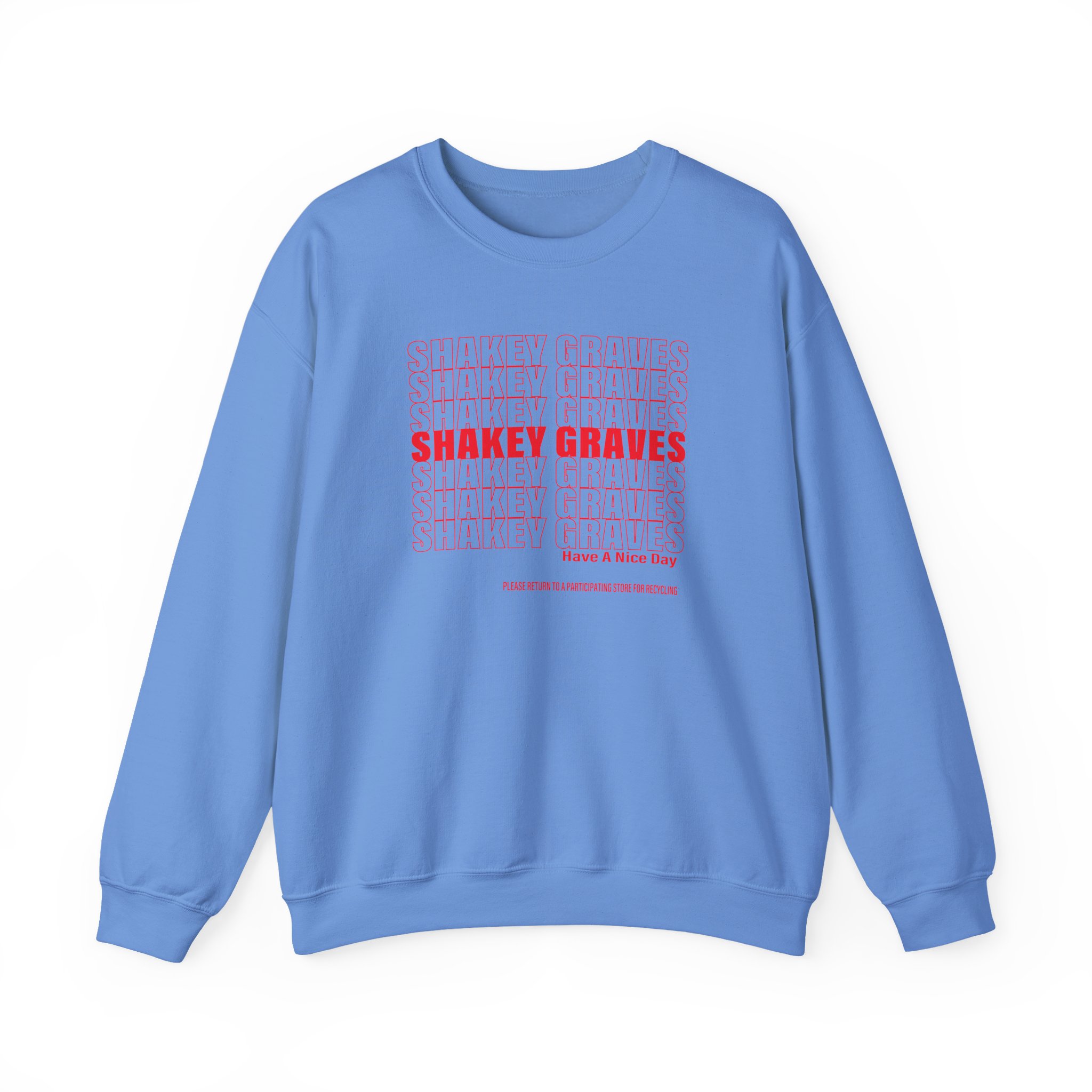 Shakey Graves Thank You Unisex Heavy Blendâ„¢ Crewneck Sweatshirt