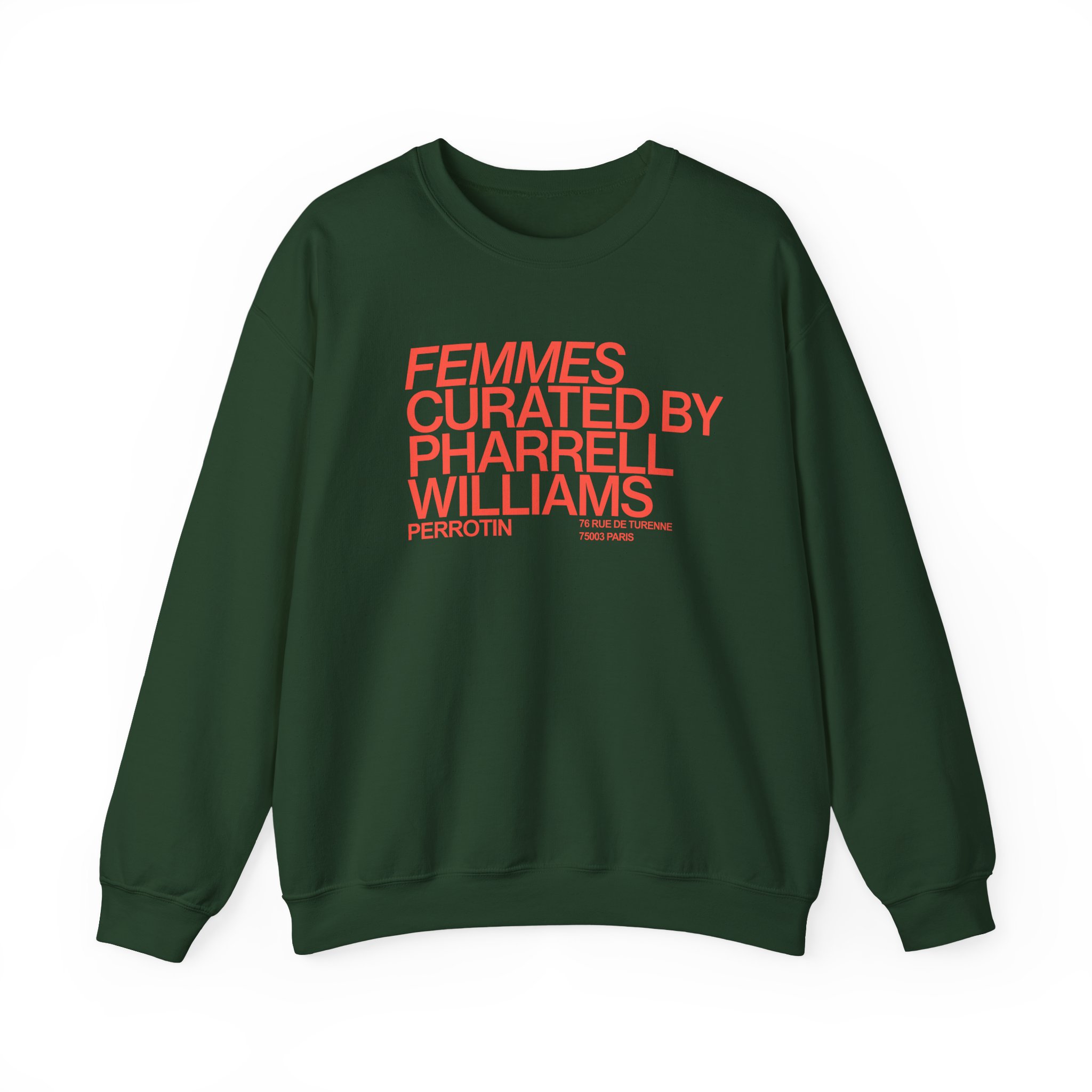 Pharrell Williams Femmes Unisex Heavy Blendâ„¢ Crewneck Sweatshirt