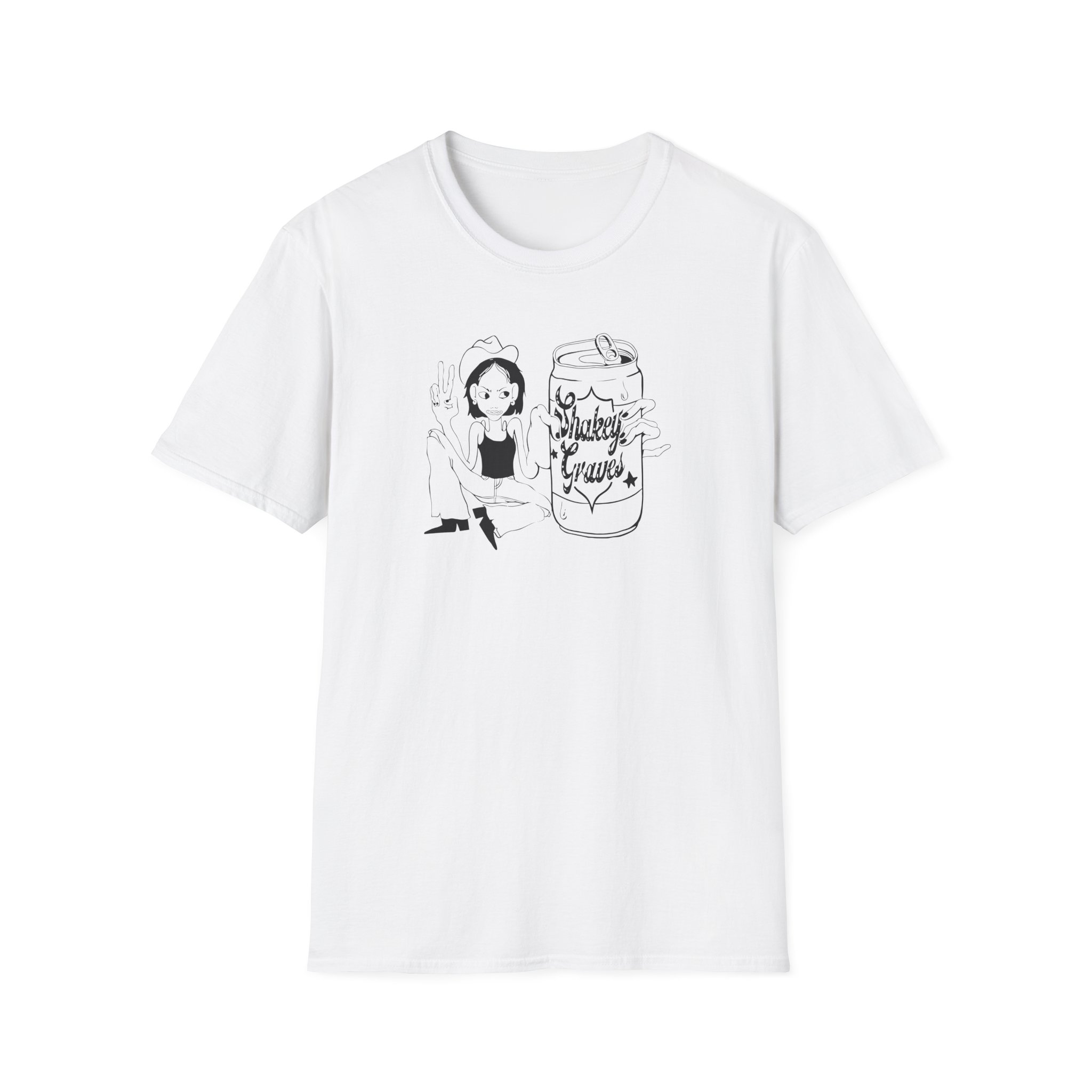 Shakey Graves Unisex Softstyle T-Shirt