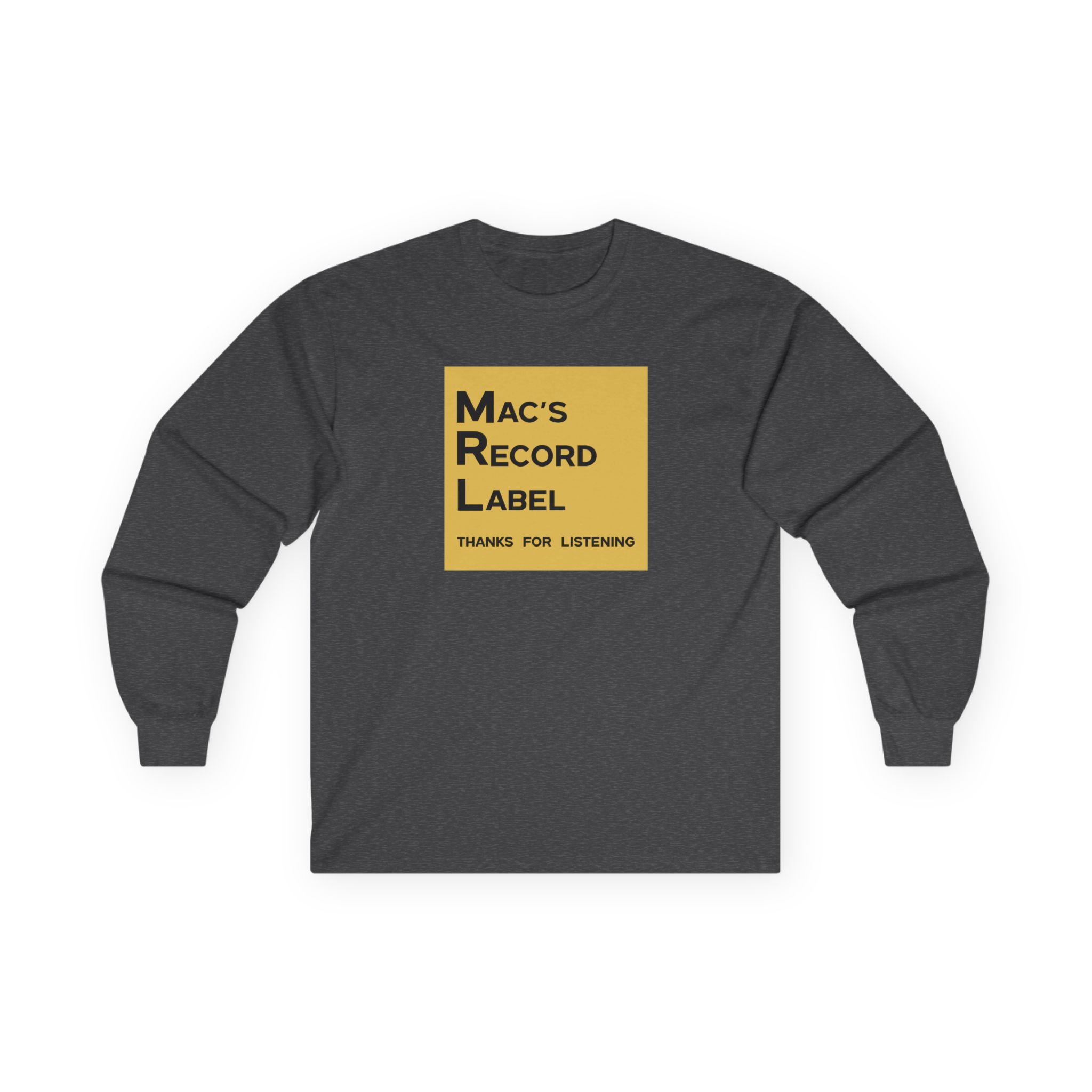 Mac Demarco Label Logo Unisex Ultra Cotton Long Sleeve Tee