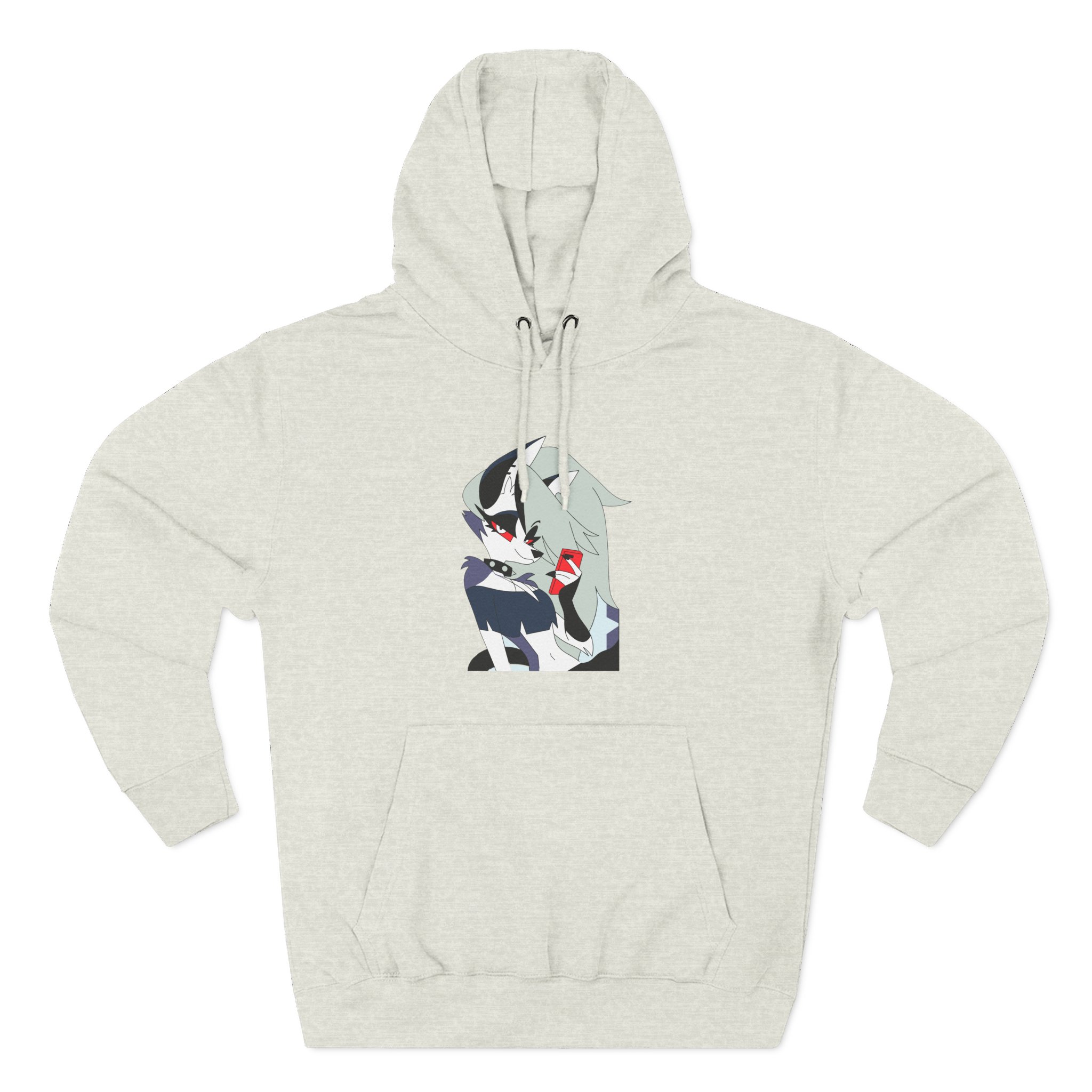 Helluva Boss Loona Three-Panel Fleece Hoodie