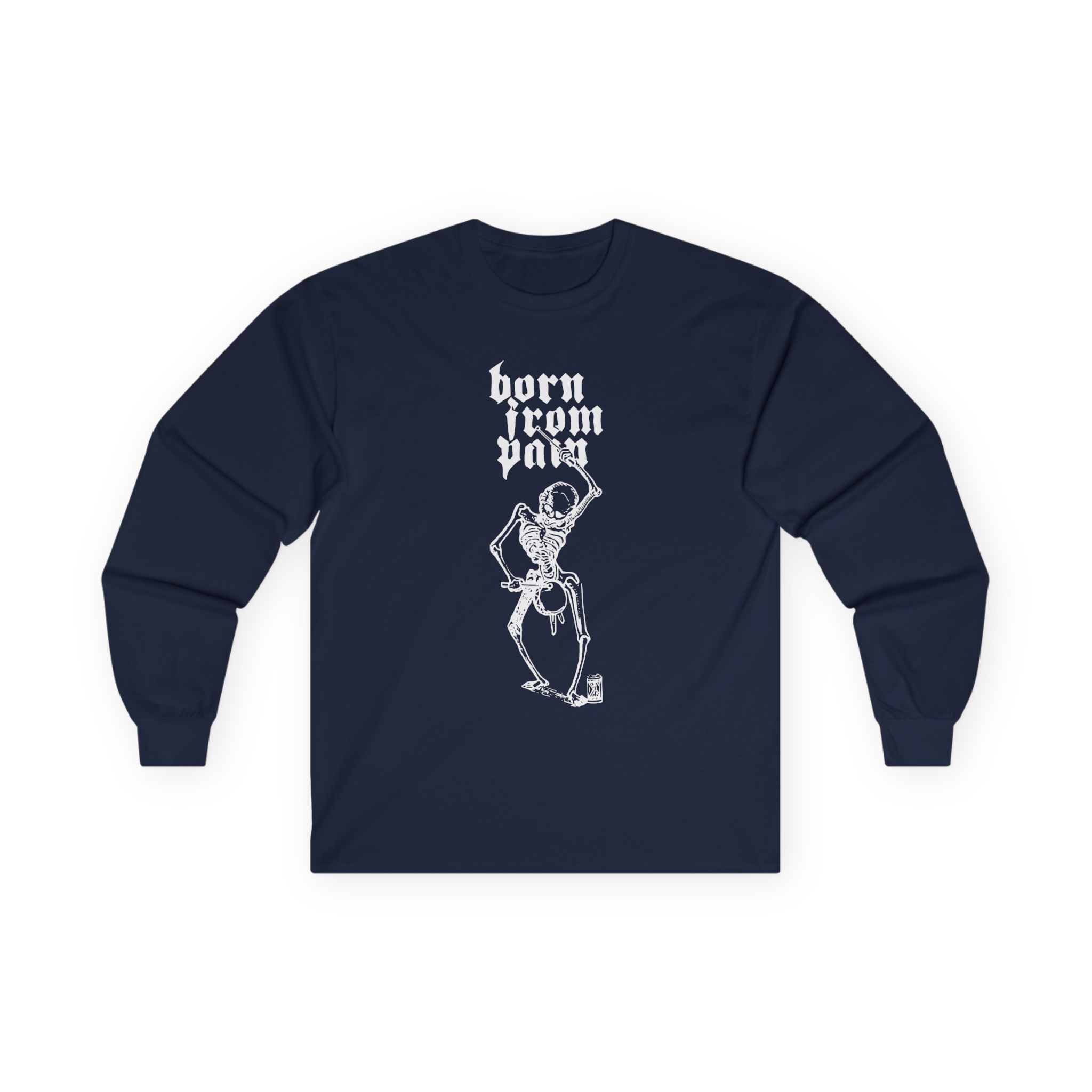 Born From Pain Marching to the Beat of Death Unisex Ultra Cotton Long Sleeve Tee