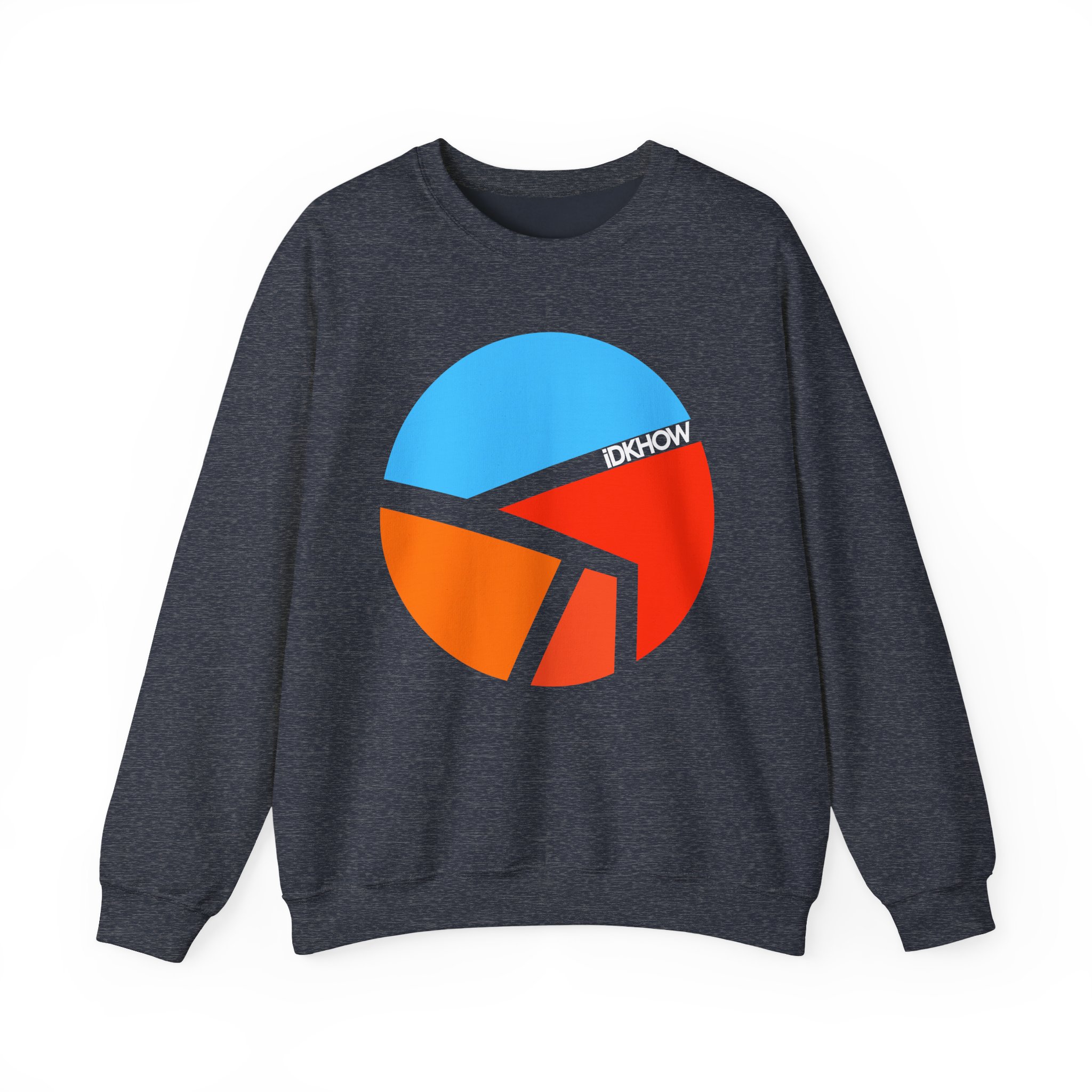 iDKHOW DRUMSKIN CIRCLE Unisex Heavy Blendâ„¢ Crewneck Sweatshirt