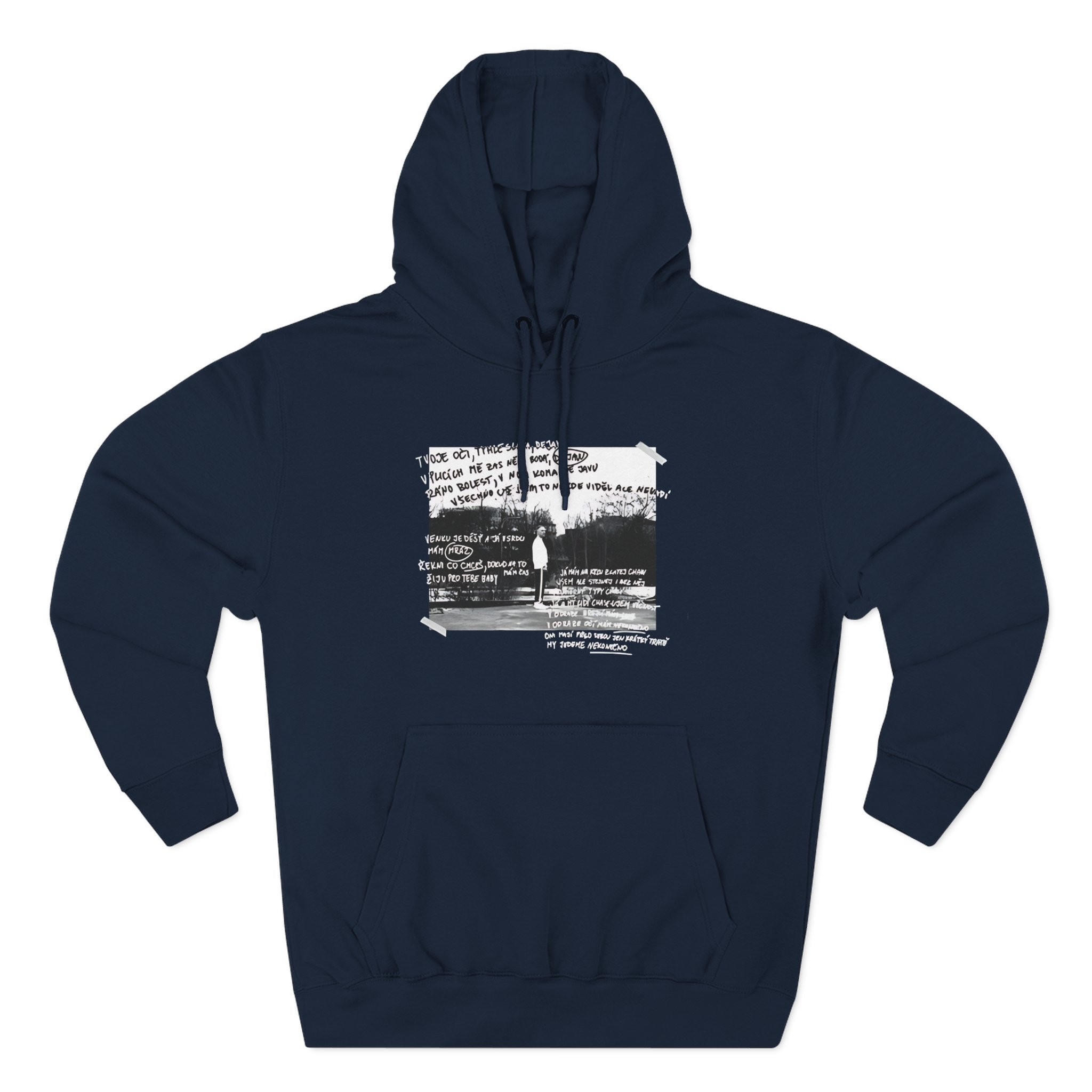 Viktor Sheen Three-Panel Fleece Hoodie