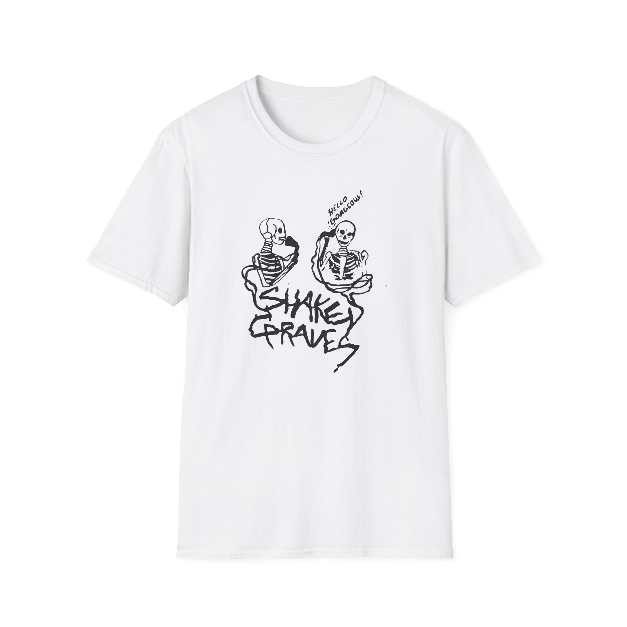 Shakey Graves Hello Gorgeous? Unisex Softstyle T-Shirt