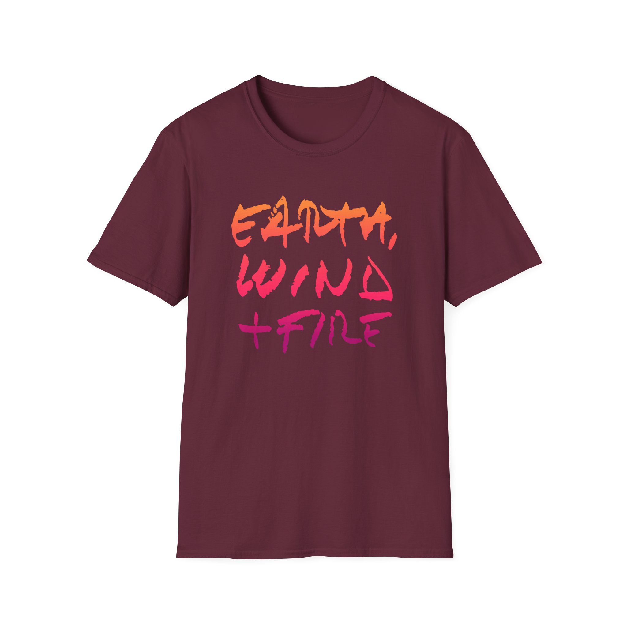 Earth Wind & Fire Logo Unisex Softstyle T-Shirt