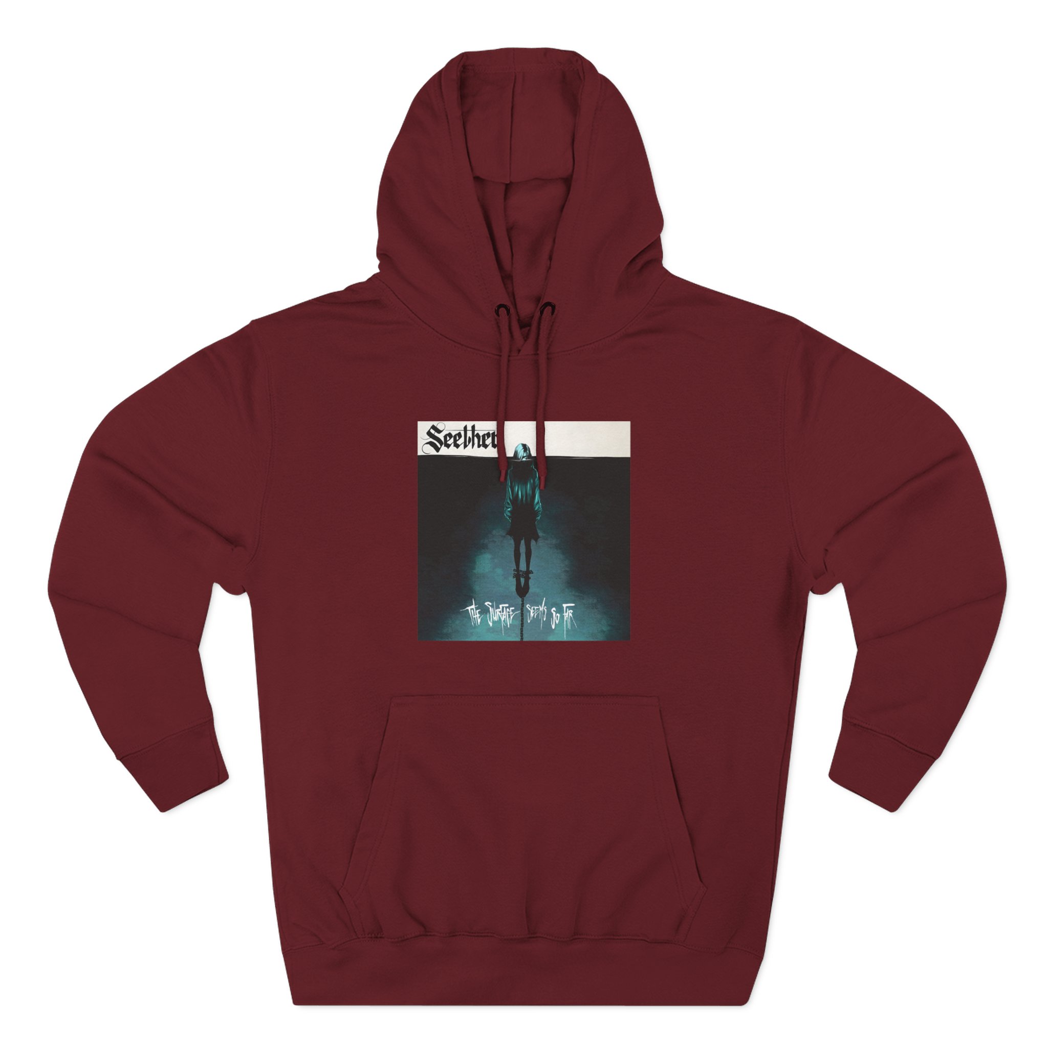 Seether the Surface Seems So Far Three-Panel Fleece Hoodie