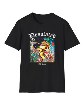 Desolated Bite Down Artwork Unisex Softstyle T-Shirt
