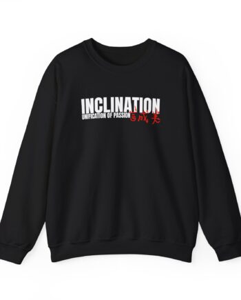 Inclination Straight Edge Unisex Heavy Blend™ Crewneck Sweatshirt