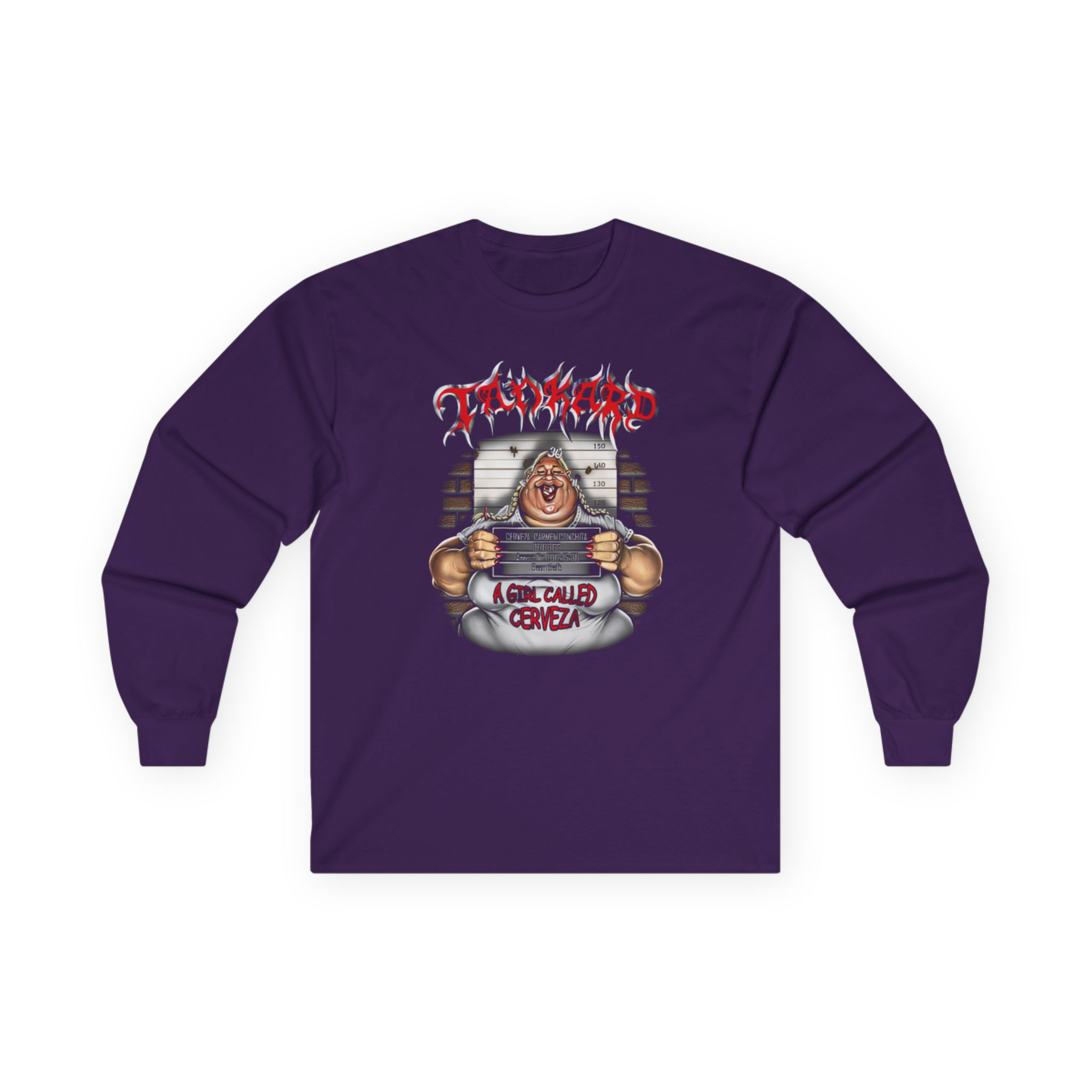 Tankard A Girl Called Cerveza Unisex Ultra Cotton Long Sleeve Tee