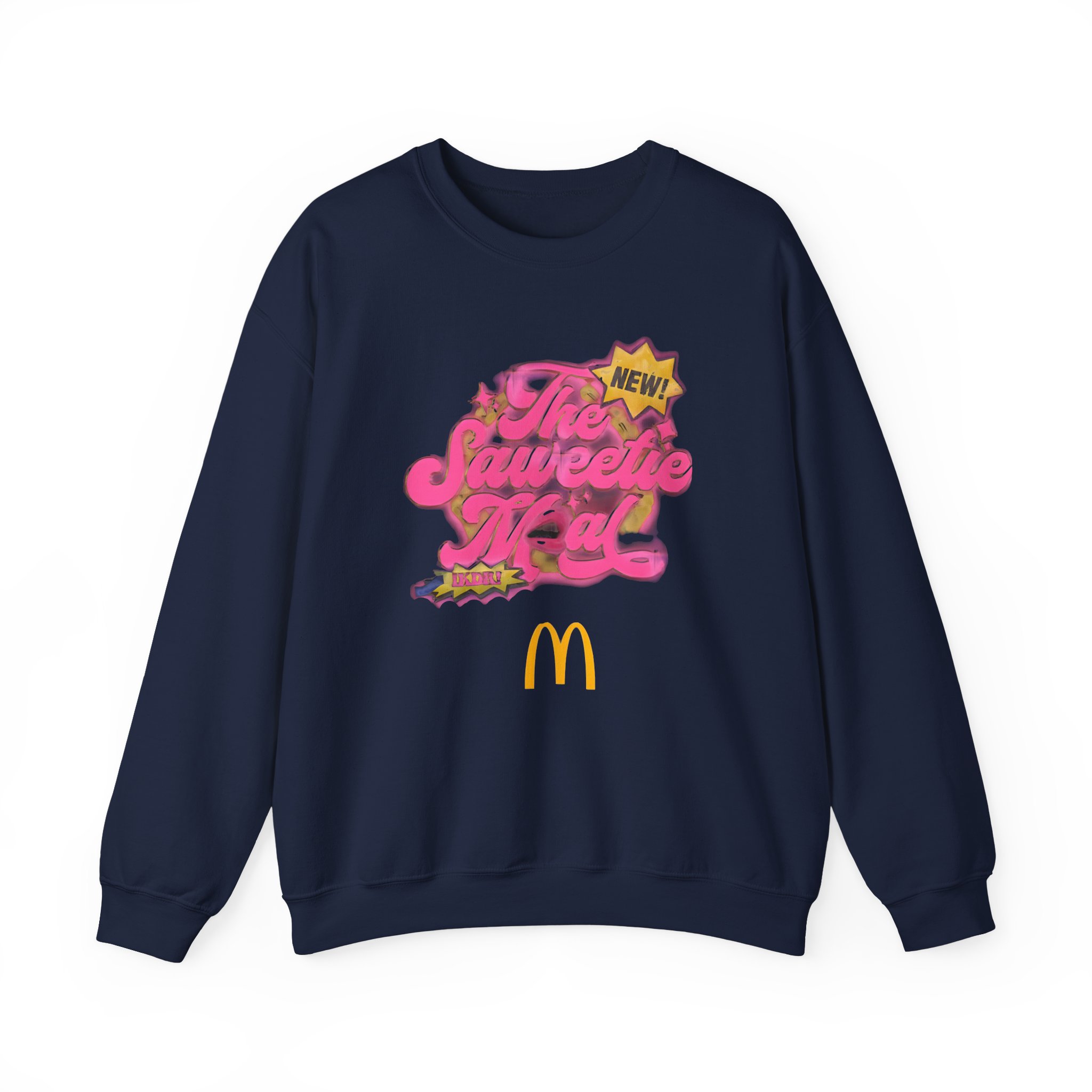 Saweetie Mcdonald's Meal Unisex Heavy Blend Crewneck Sweatshirt