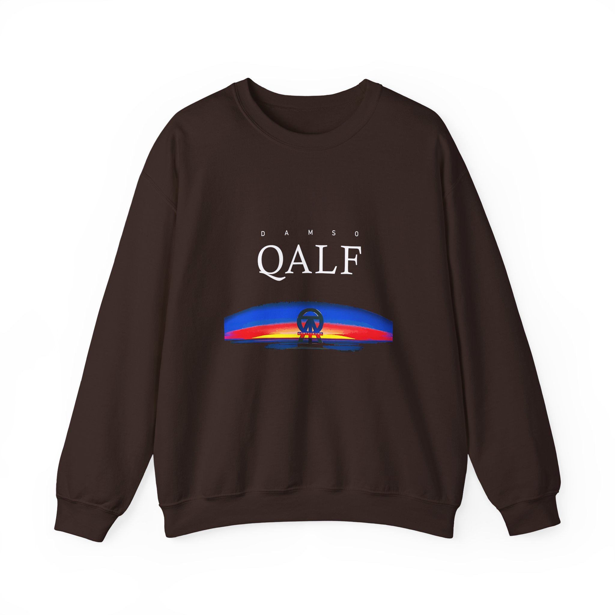 Qalf Tour Damso Unisex Heavy Blendâ„¢ Crewneck Sweatshirt