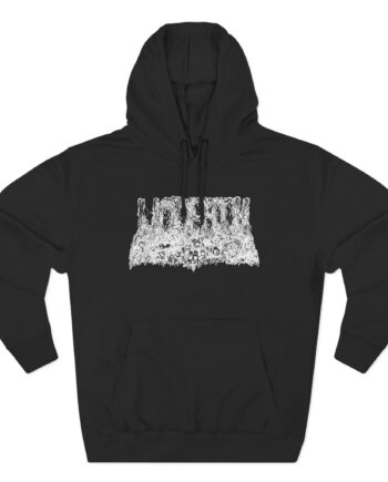 Undeath Time to Rise Three-Panel Fleece Hoodie