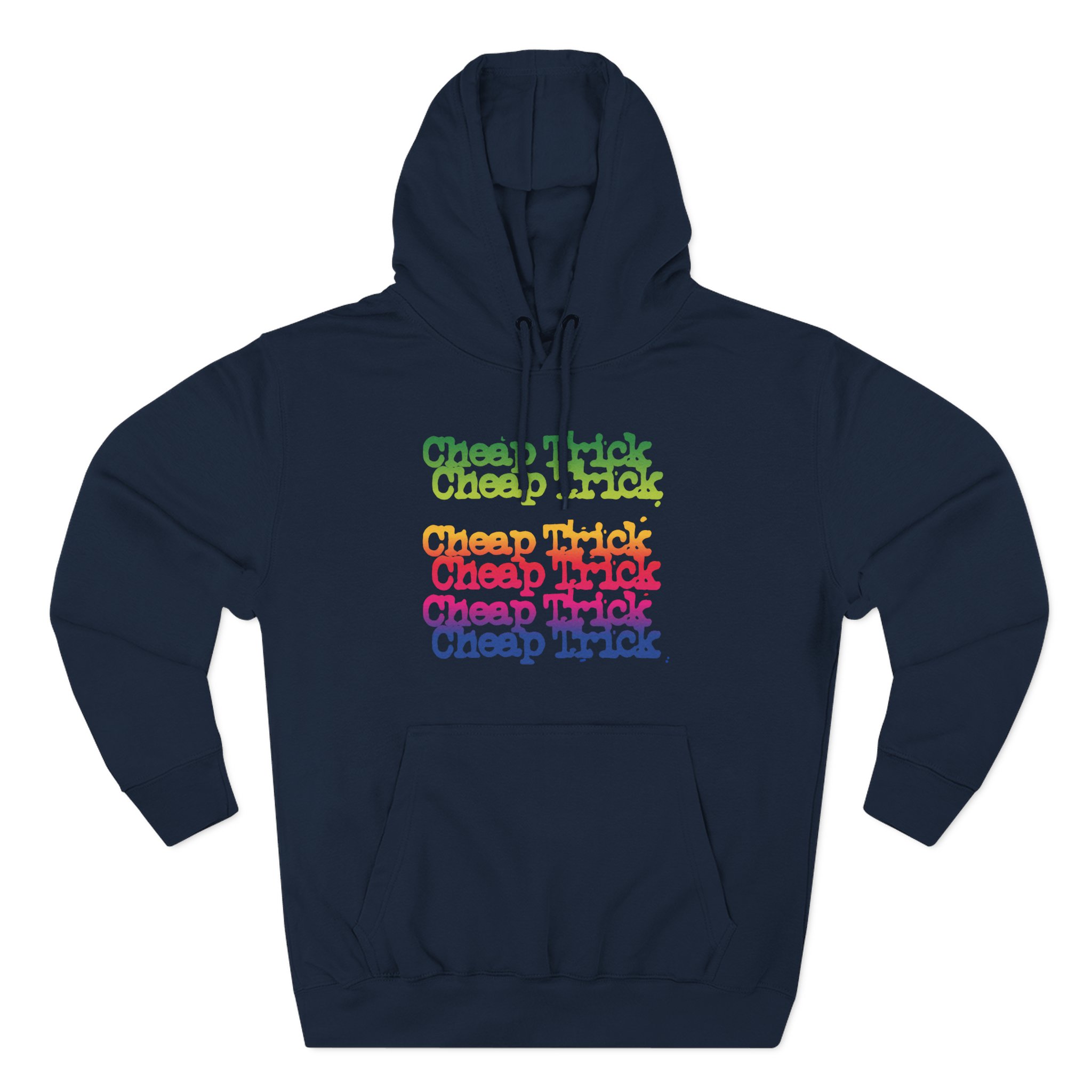 Cheap Trick Rainbow Three-Panel Fleece Hoodie