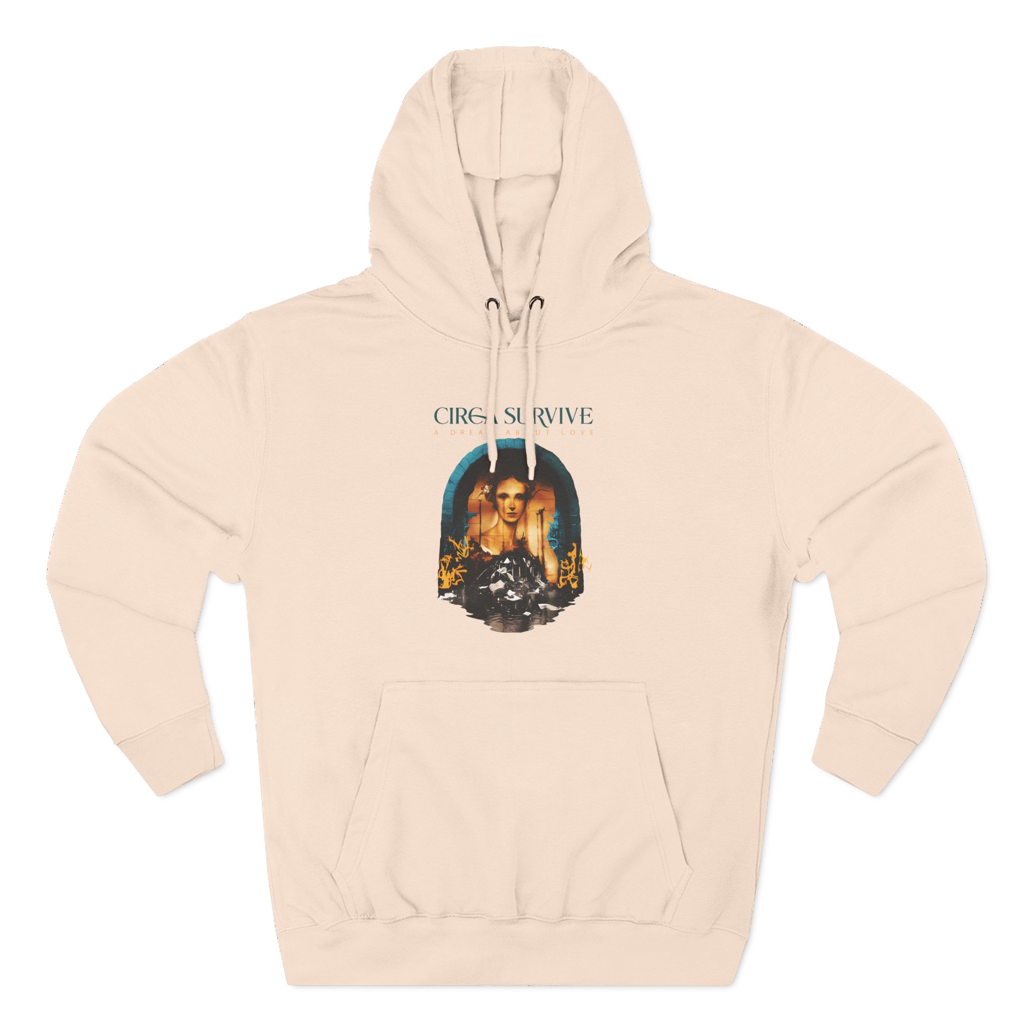 Circa Survive ADAL Cover Three-Panel Fleece Hoodie